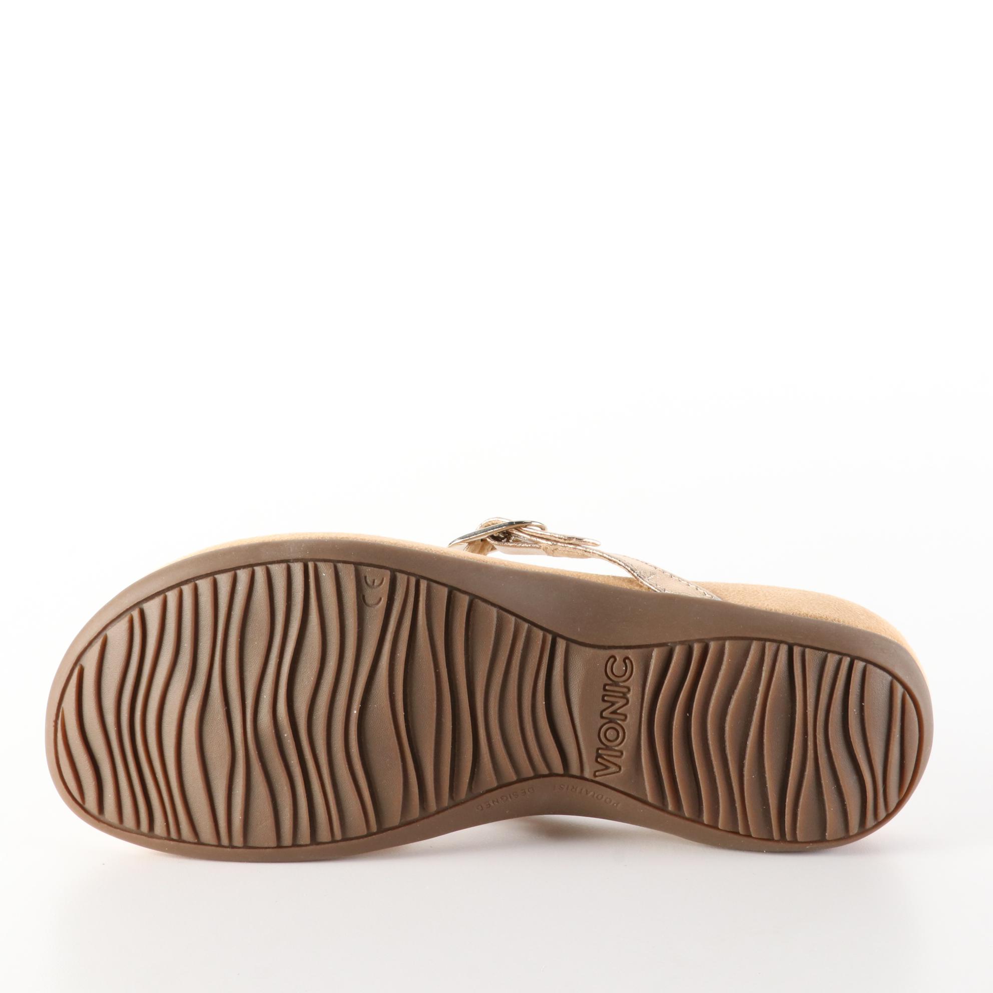 Vionic Tide II and Rest Ricci Toe Post Sandals with Boxes