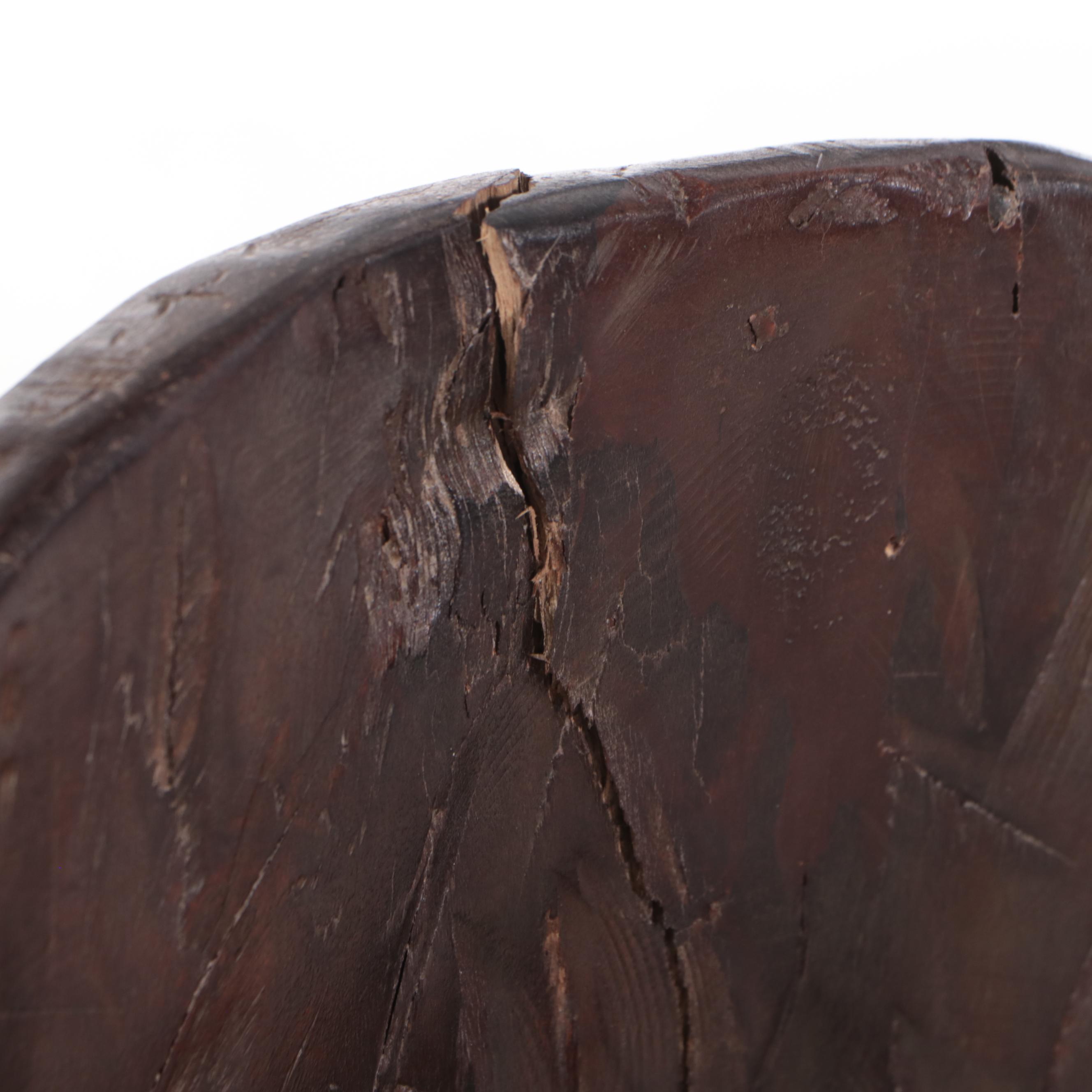 Blue Ocean Traders Indian Nagaland Log Chair