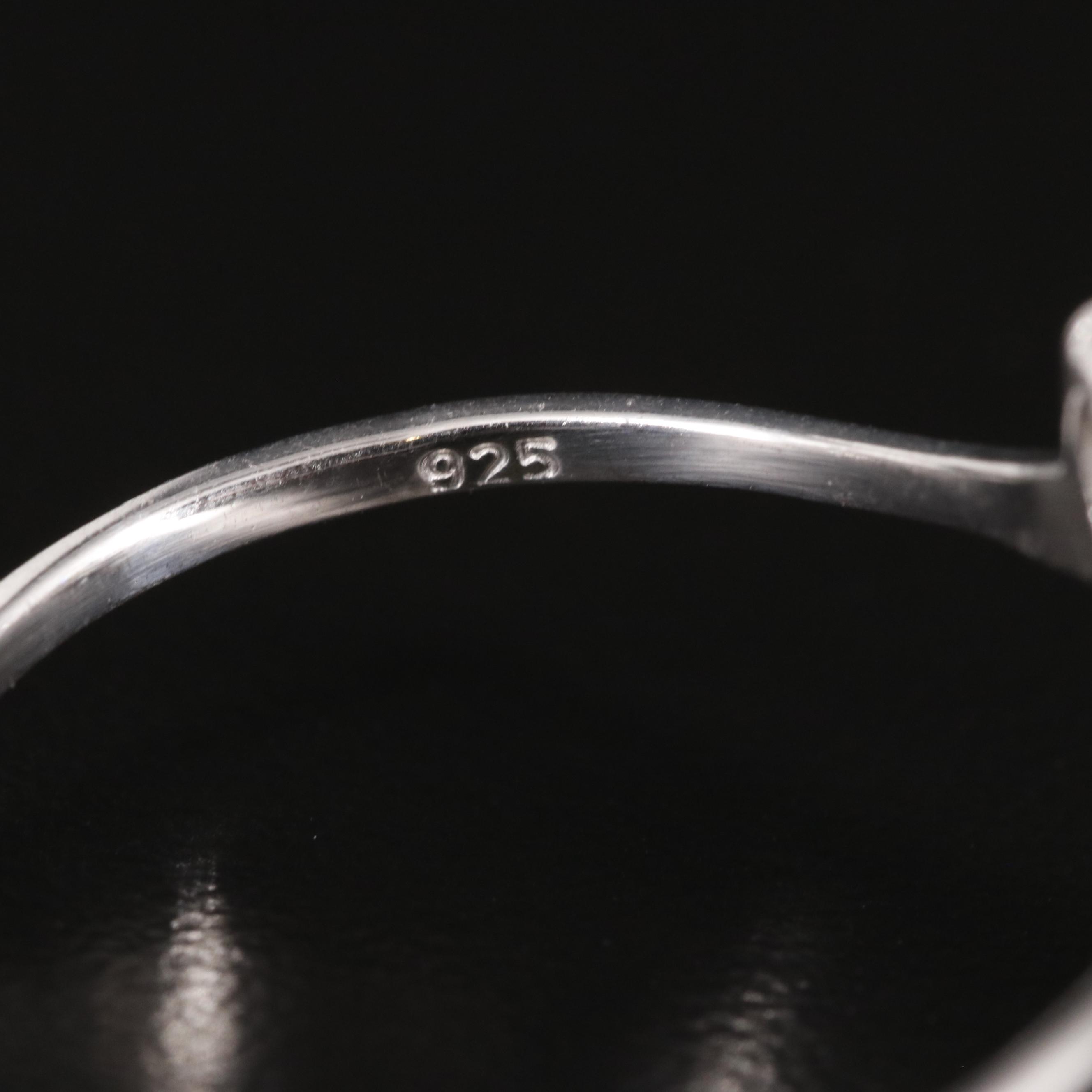 Sterling Double Heart Ring