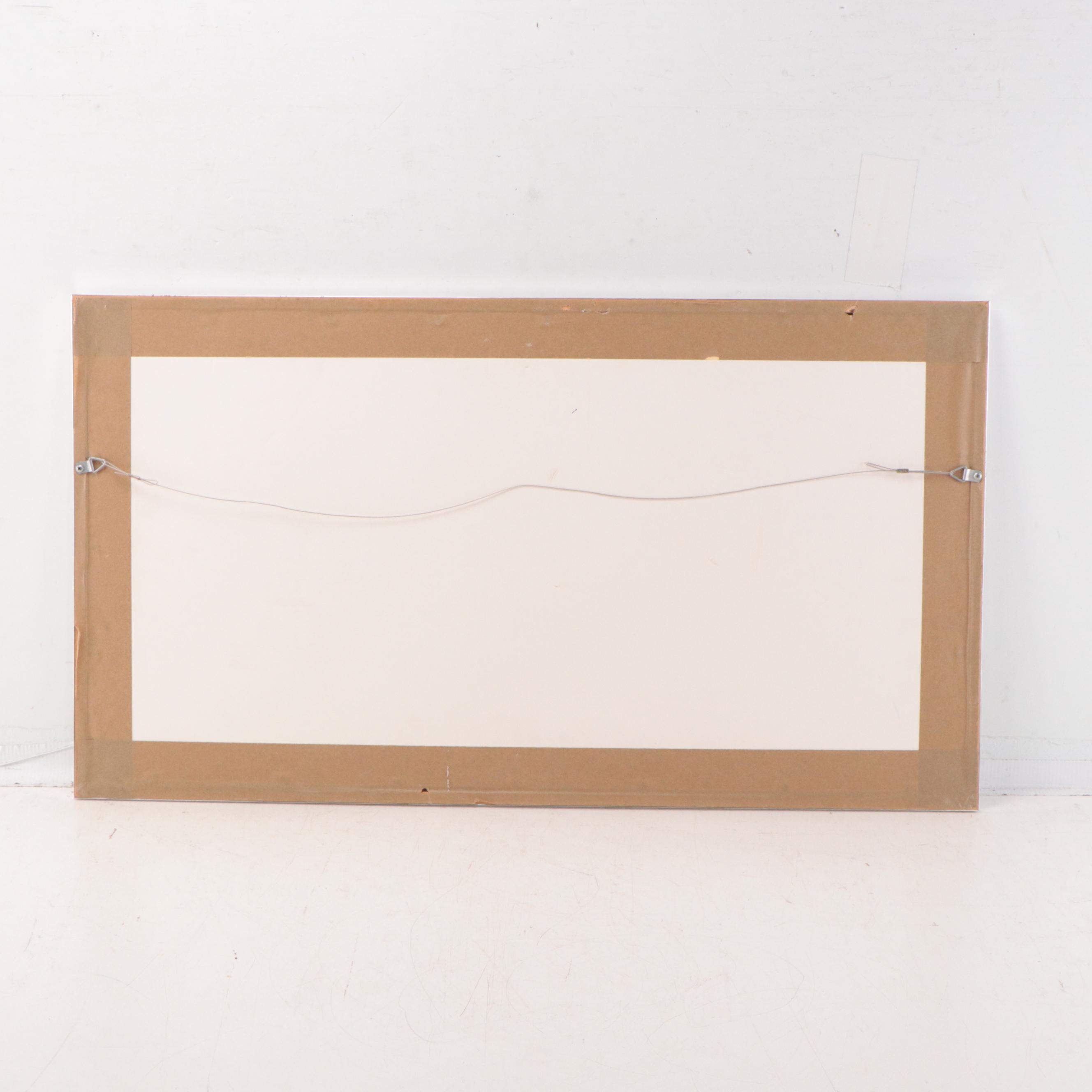 Barbara A. Wood Offset Lithograph "Act I"