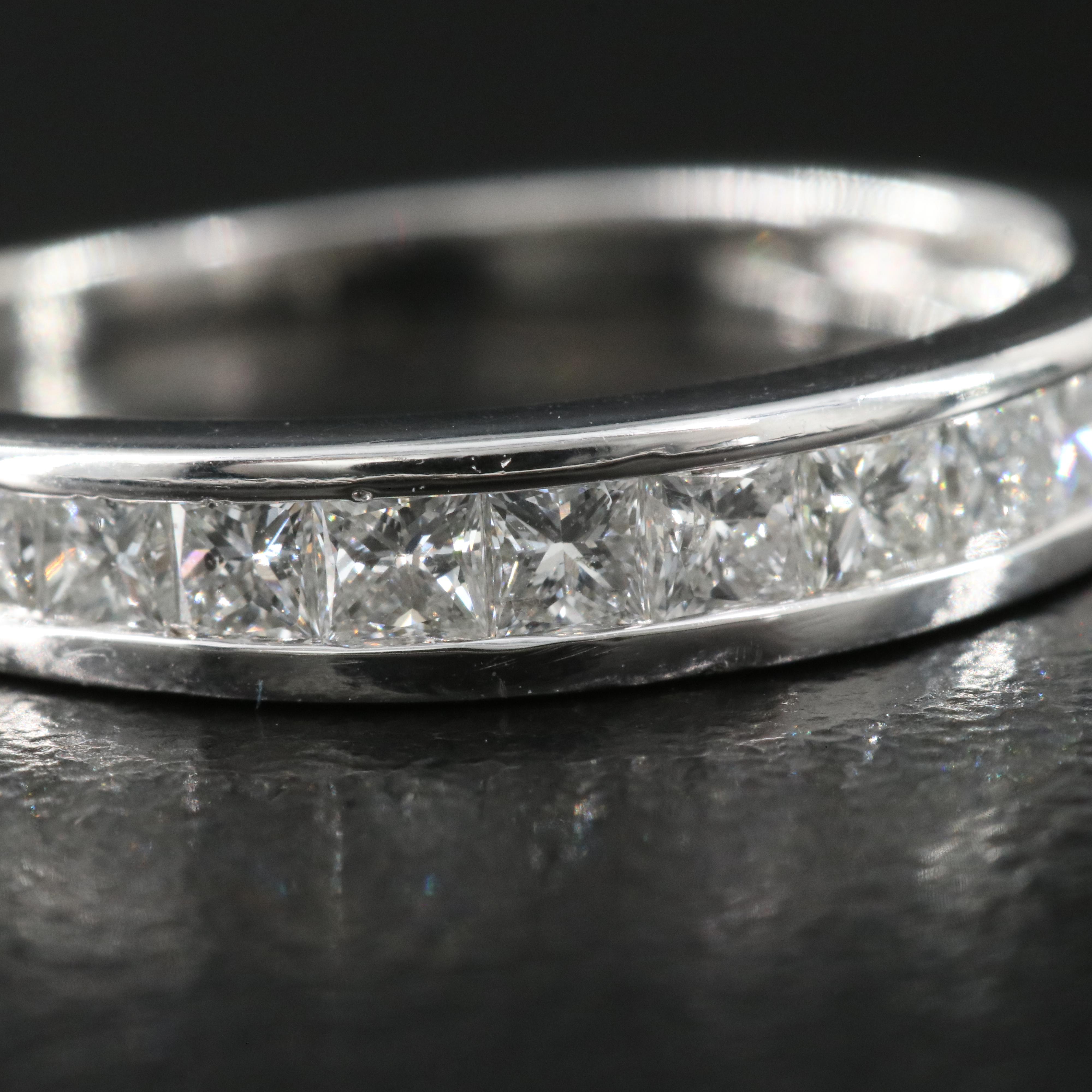 Platinum 0.65 CTW Diamond Ring