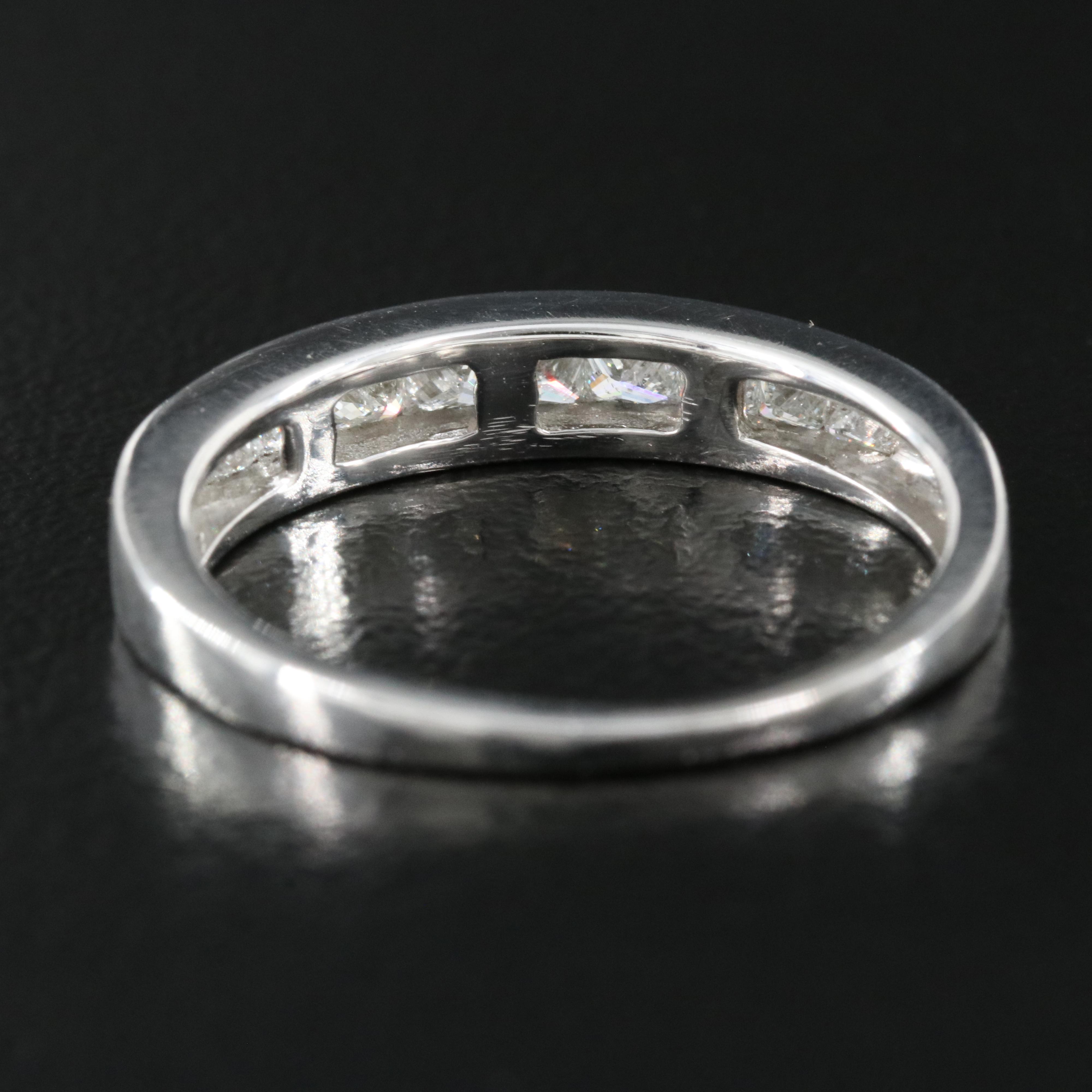Platinum 0.65 CTW Diamond Ring