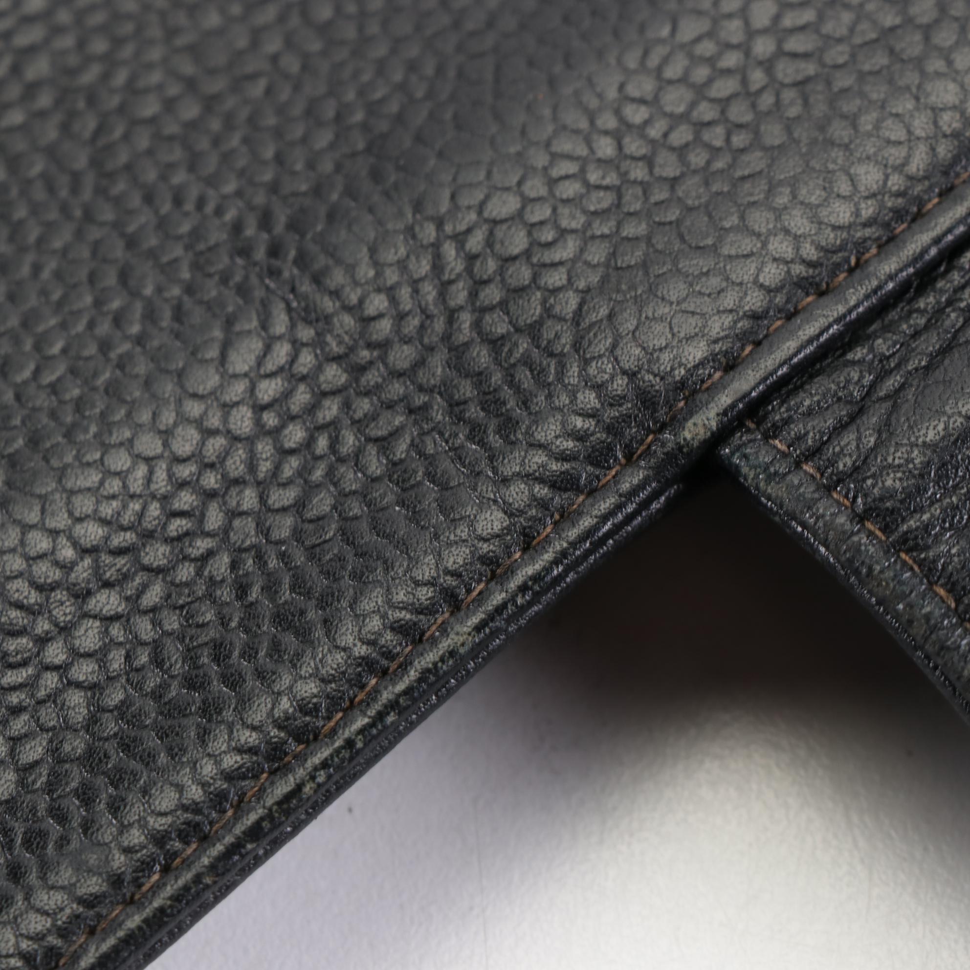 Chanel CC Large Tote Bag in Black Caviar Leather