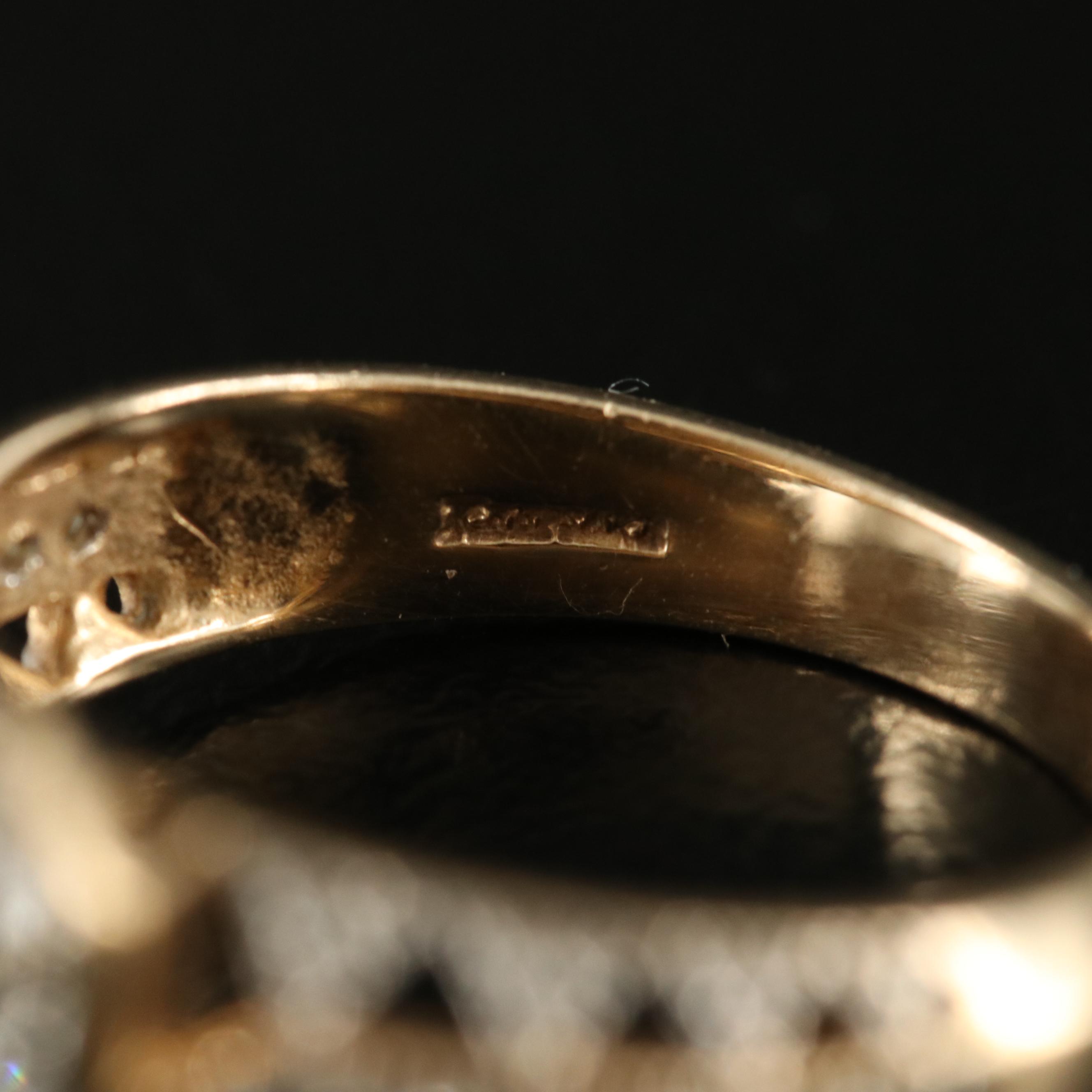 10K 0.37 CTW Diamond Ring