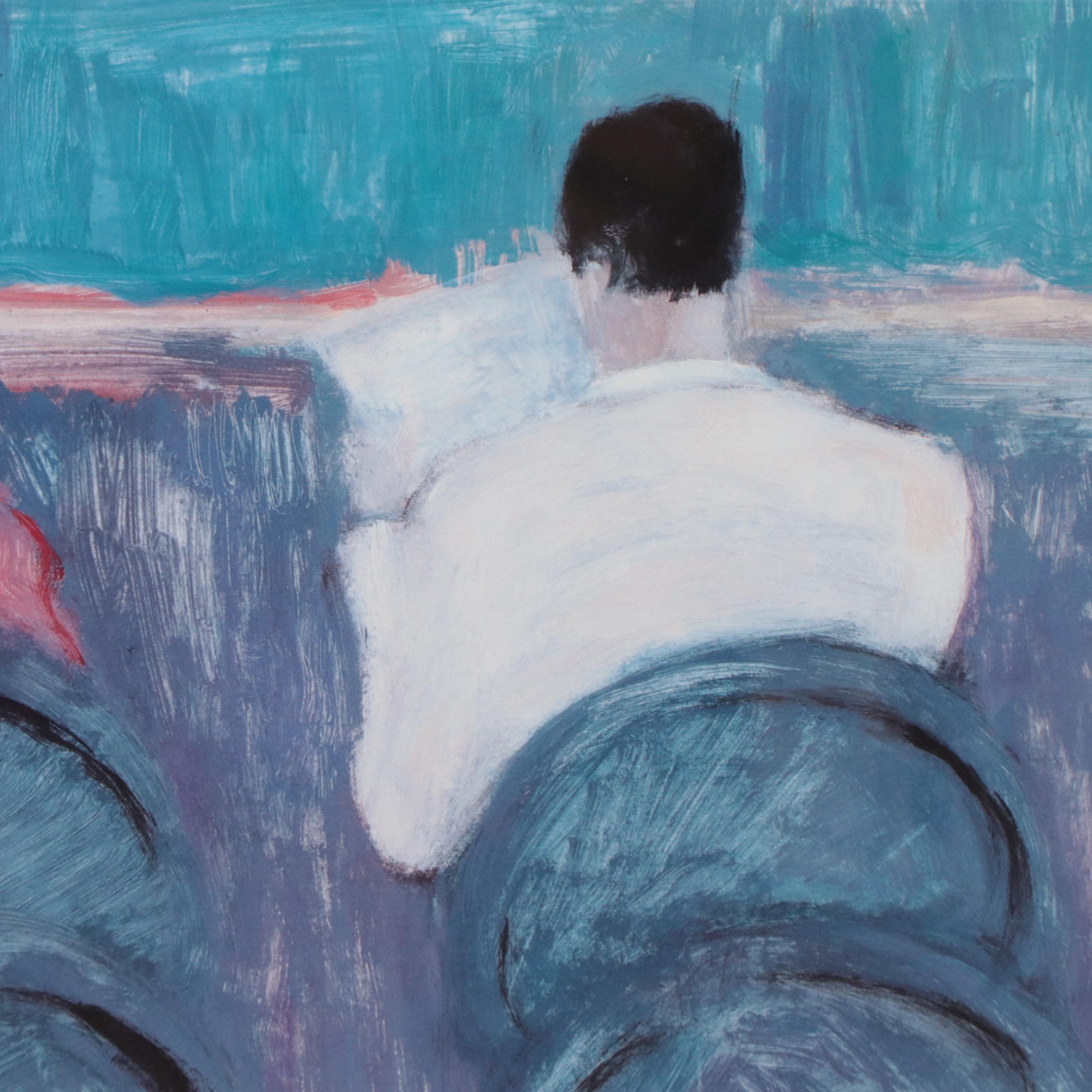 Barbara A. Wood Offset Lithograph "Act II"