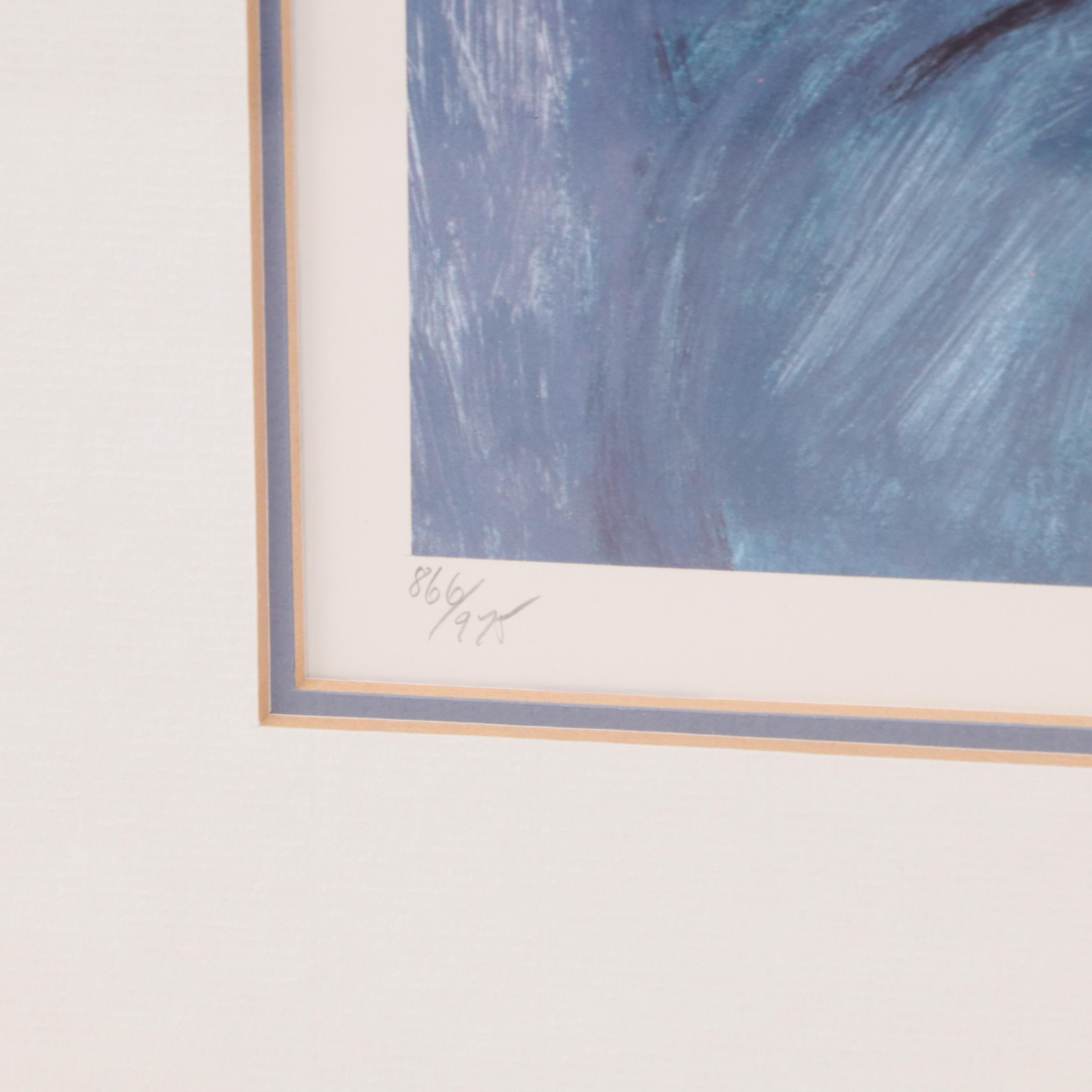 Barbara A. Wood Offset Lithograph "Act II"