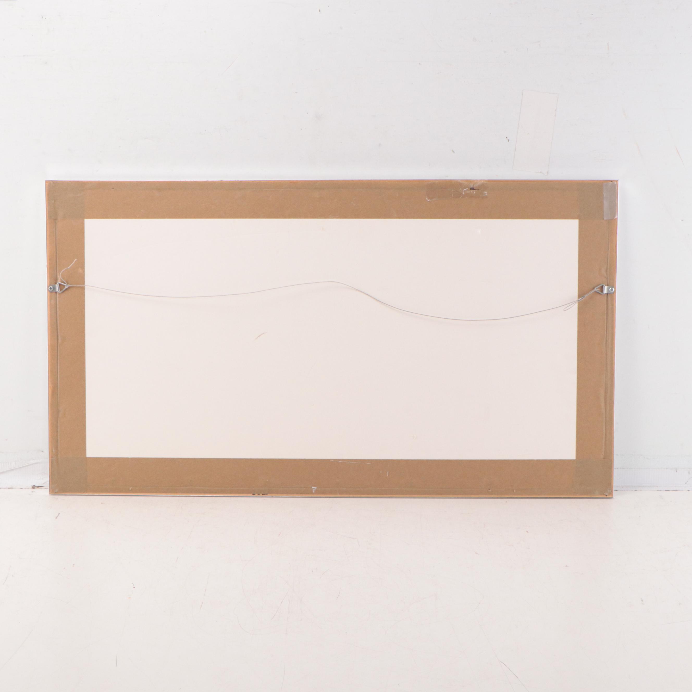 Barbara A. Wood Offset Lithograph "Act II"