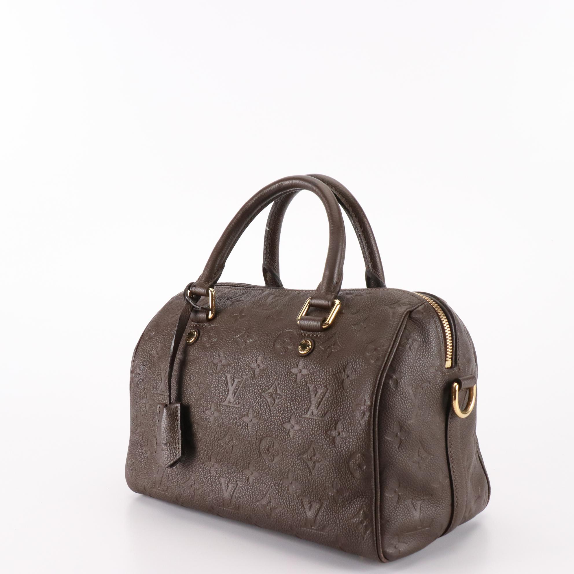 Louis Vuitton Speedy Bandoulière 25 in Monogram Empreinte Leather