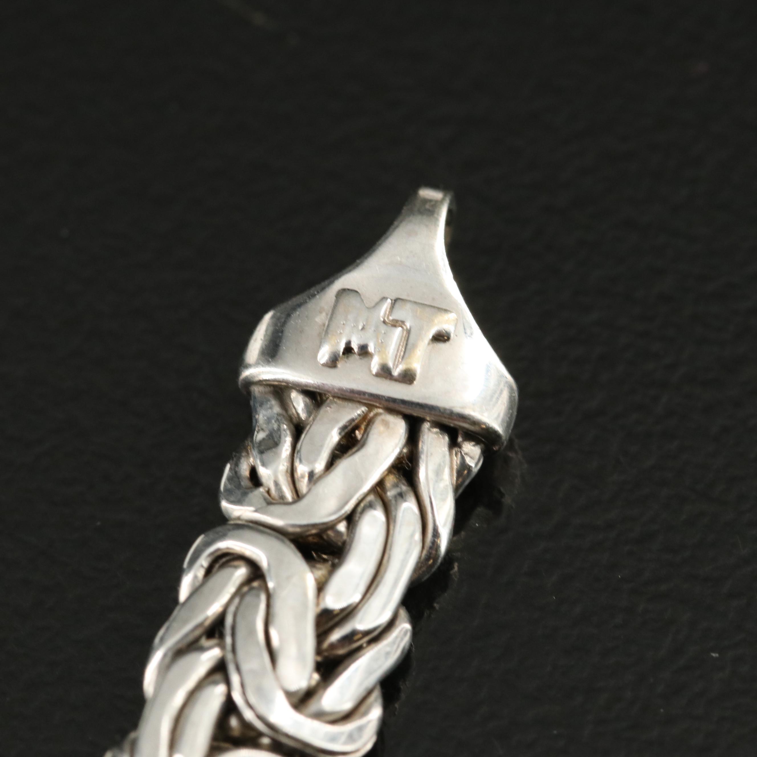 14K Flat Byzantine Link Bracelet