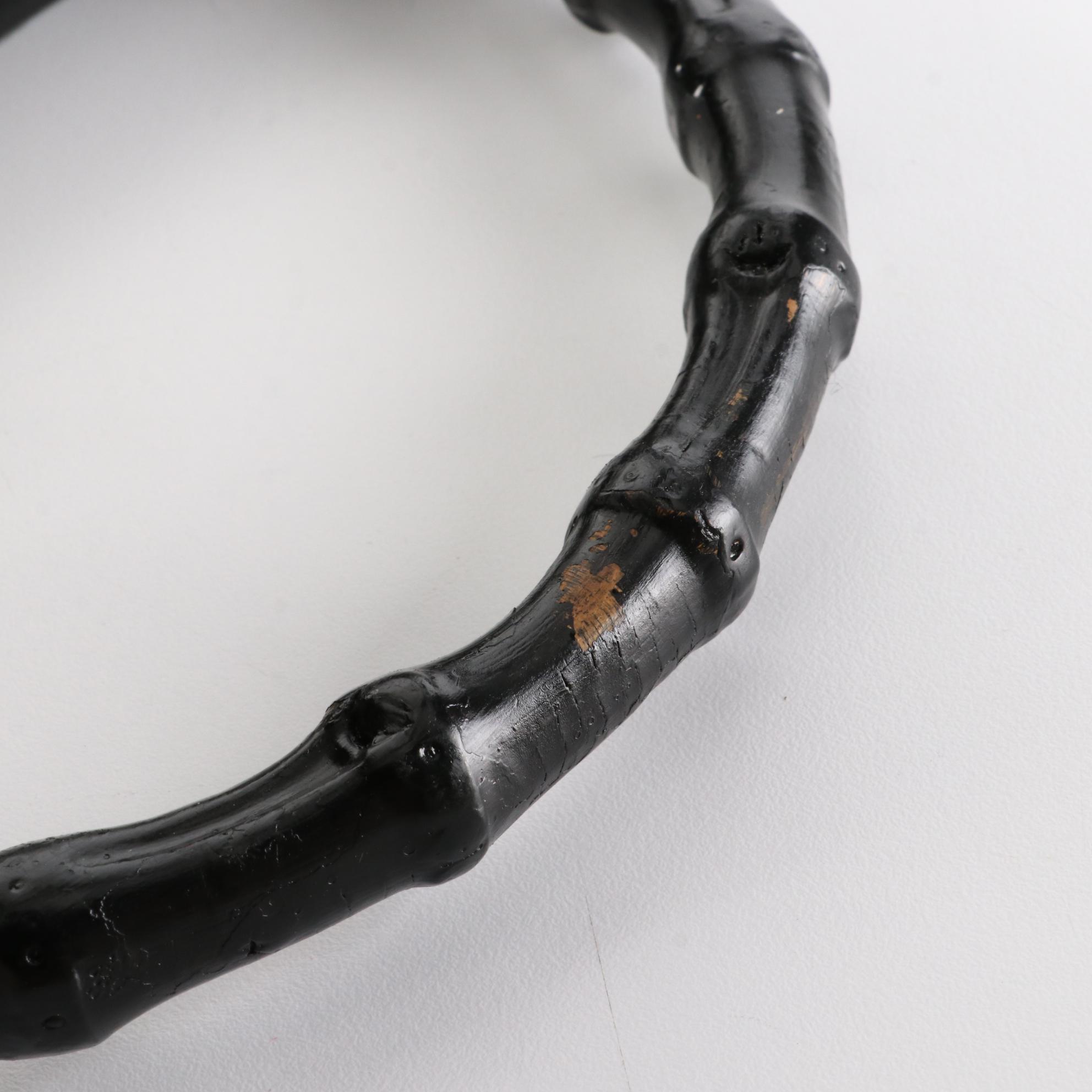 Gucci Bamboo Leather Tote Bag