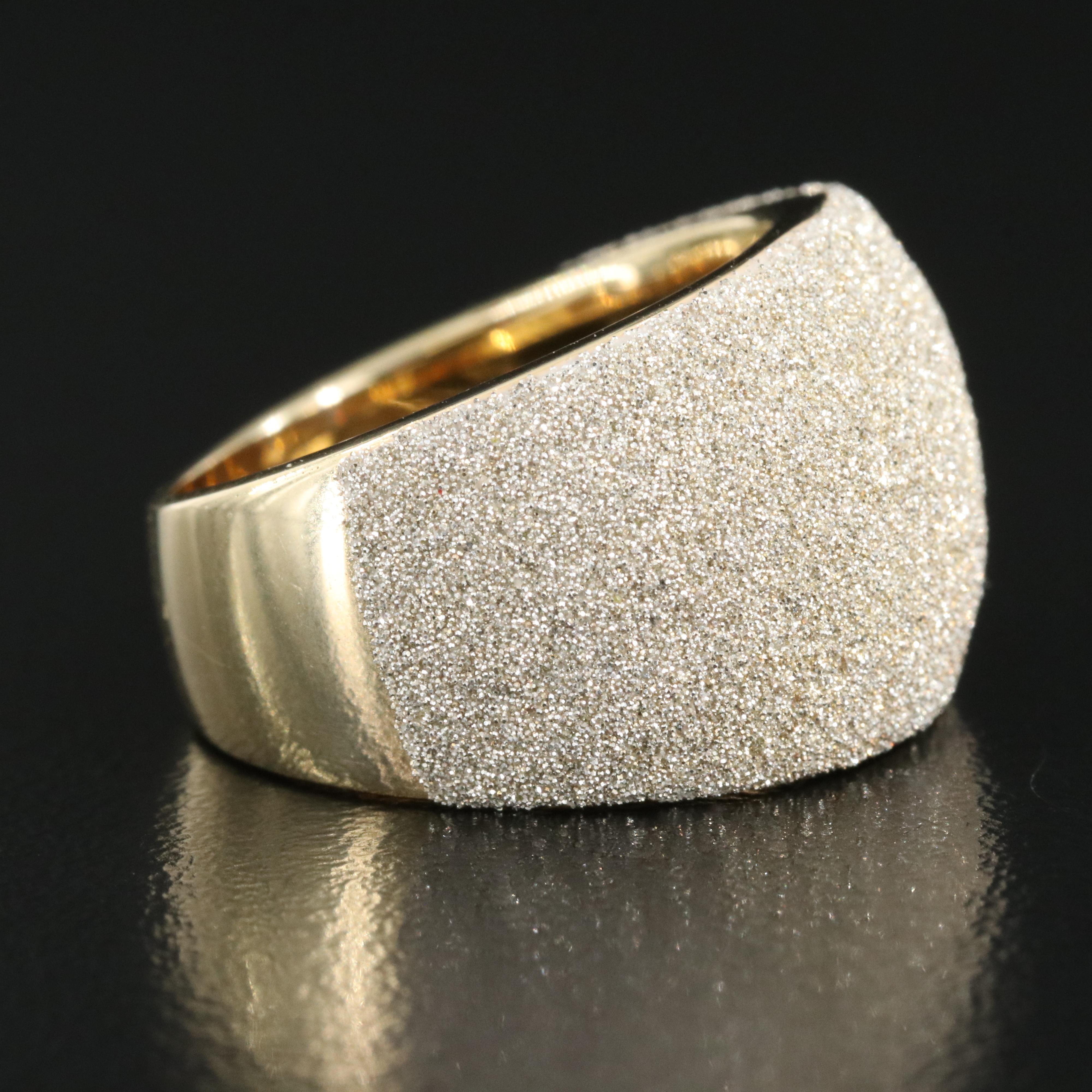 Italian 10K Tapered Ring