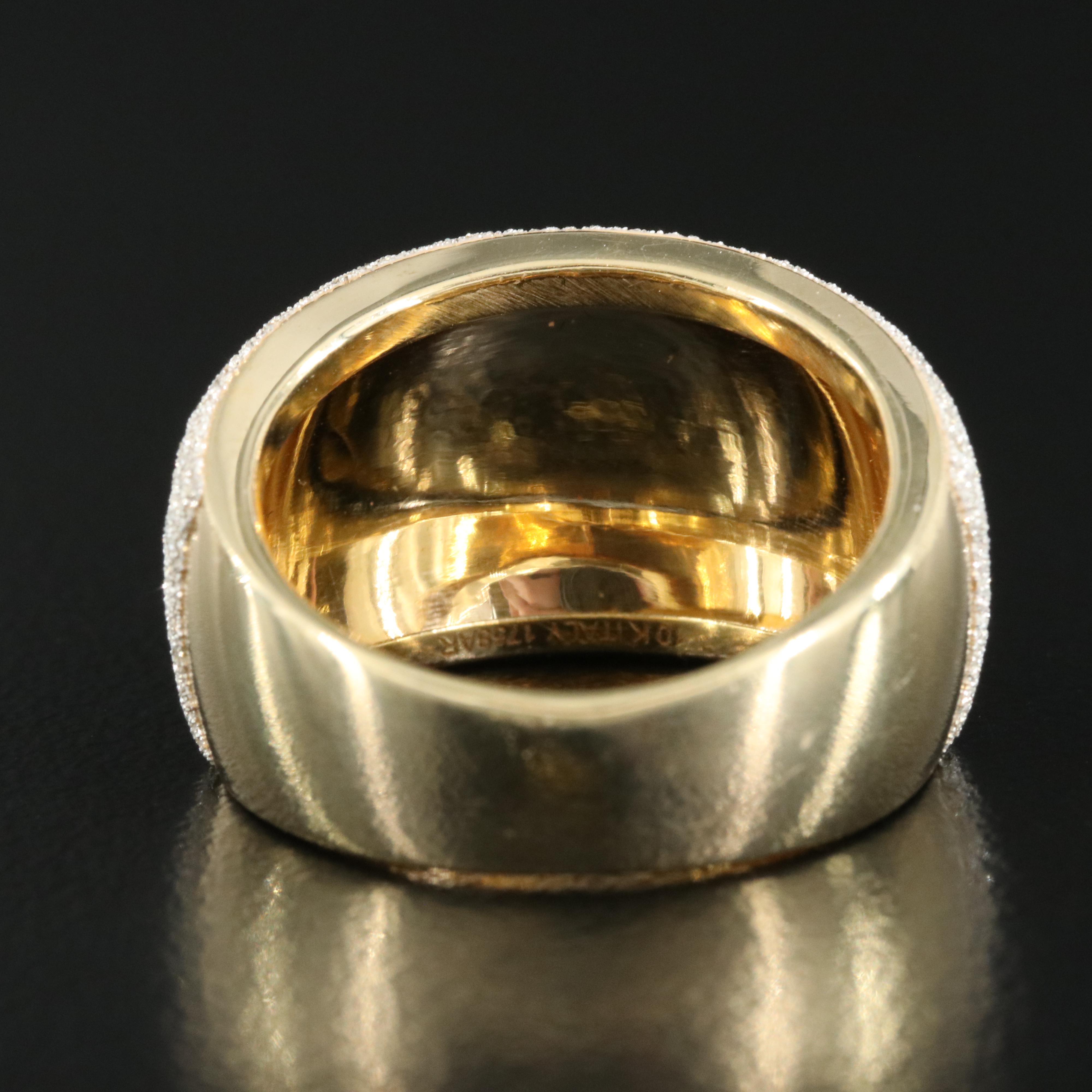 Italian 10K Tapered Ring