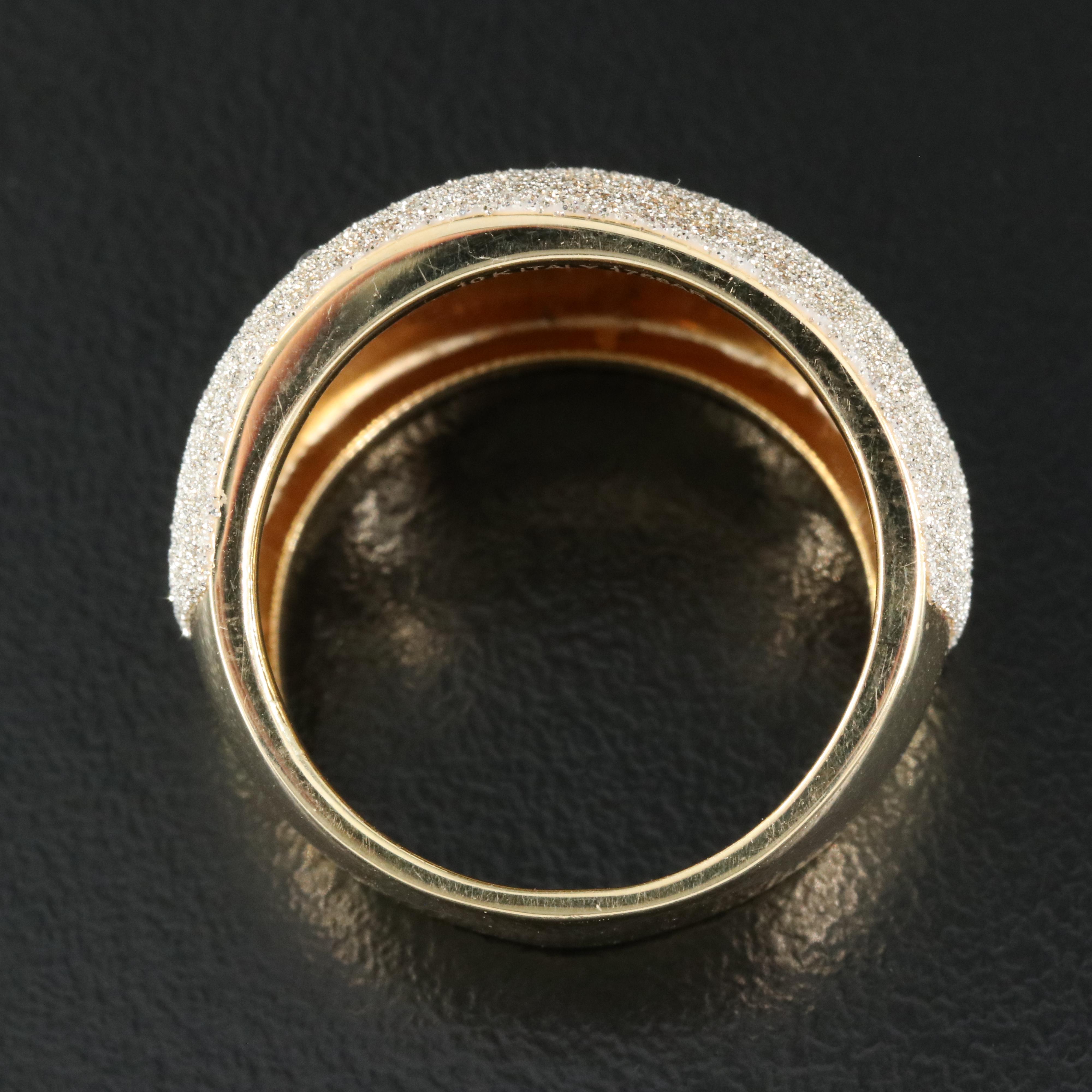 Italian 10K Tapered Ring