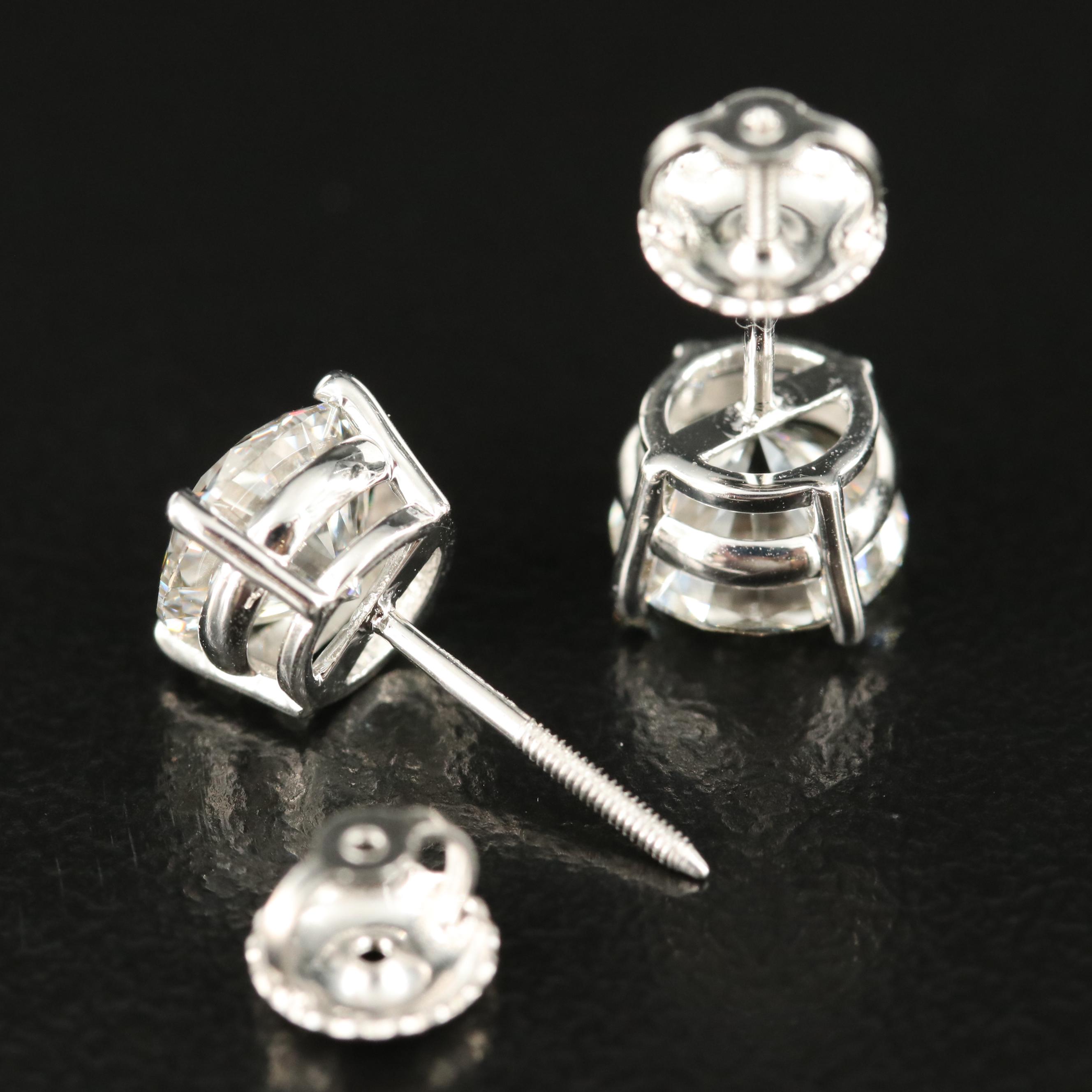 14K 2.16 CTW Lab Grown Diamond Stud Earrings