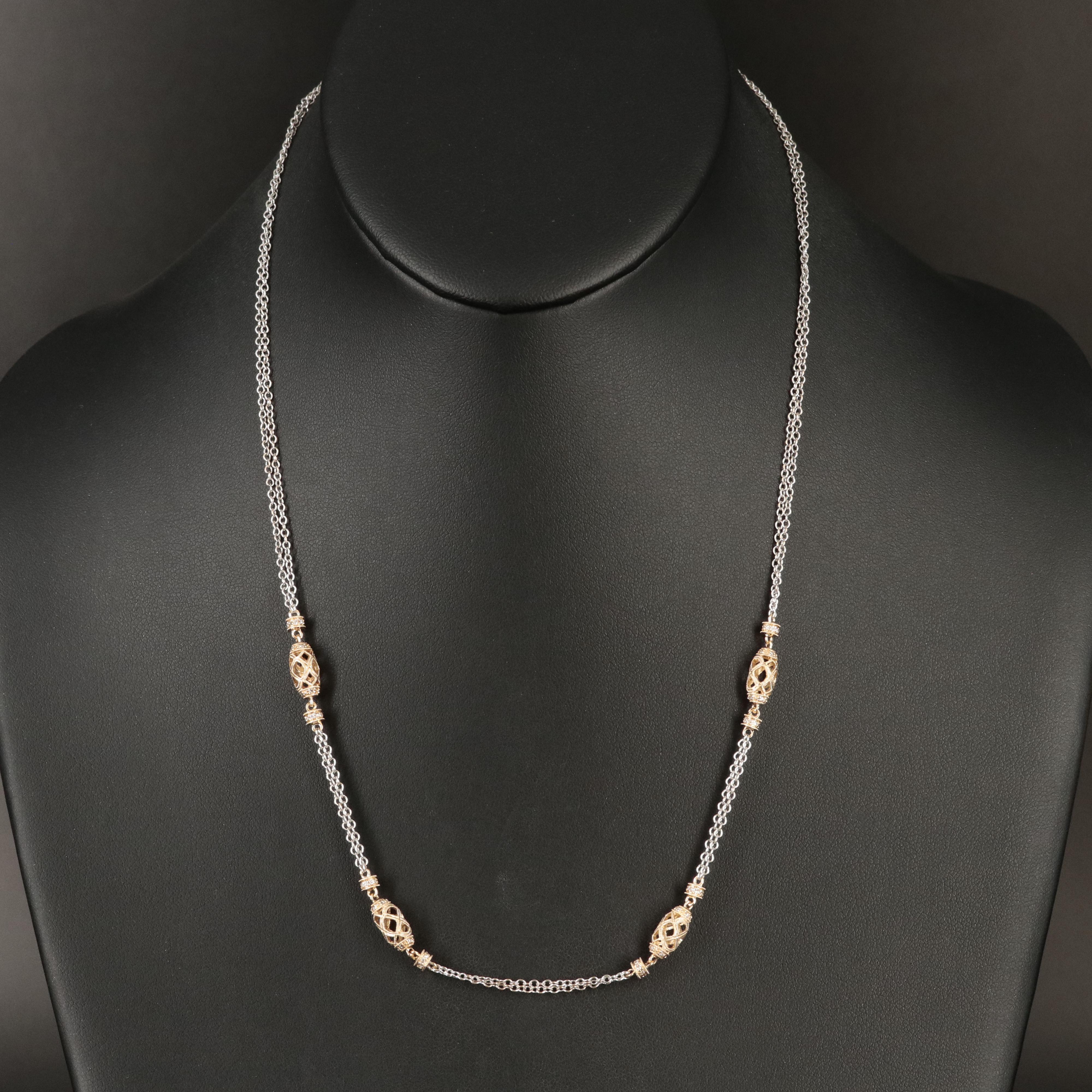 Gabriel & Co. 14K 0.36 CTW Diamond Necklace