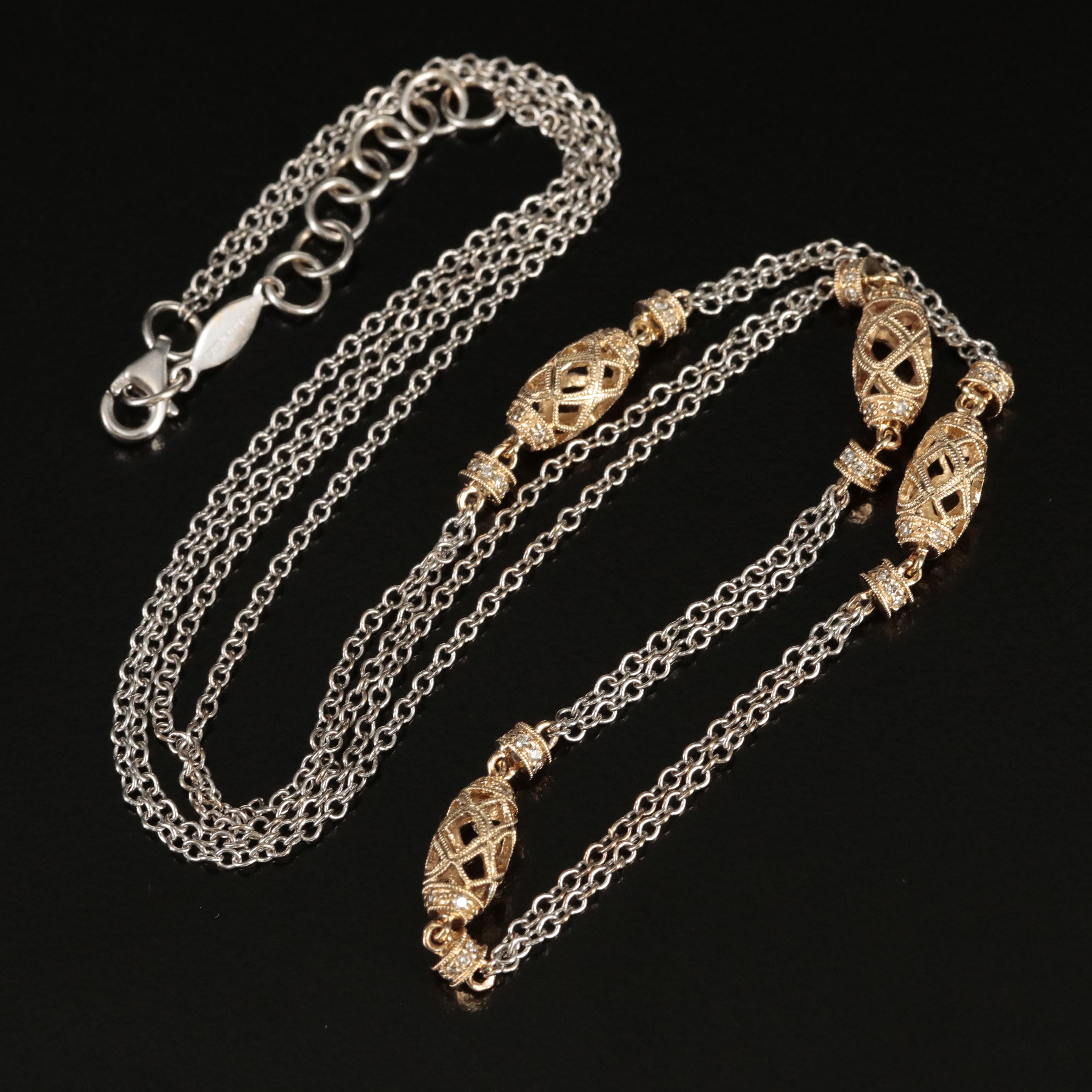 Gabriel & Co. 14K 0.36 CTW Diamond Necklace