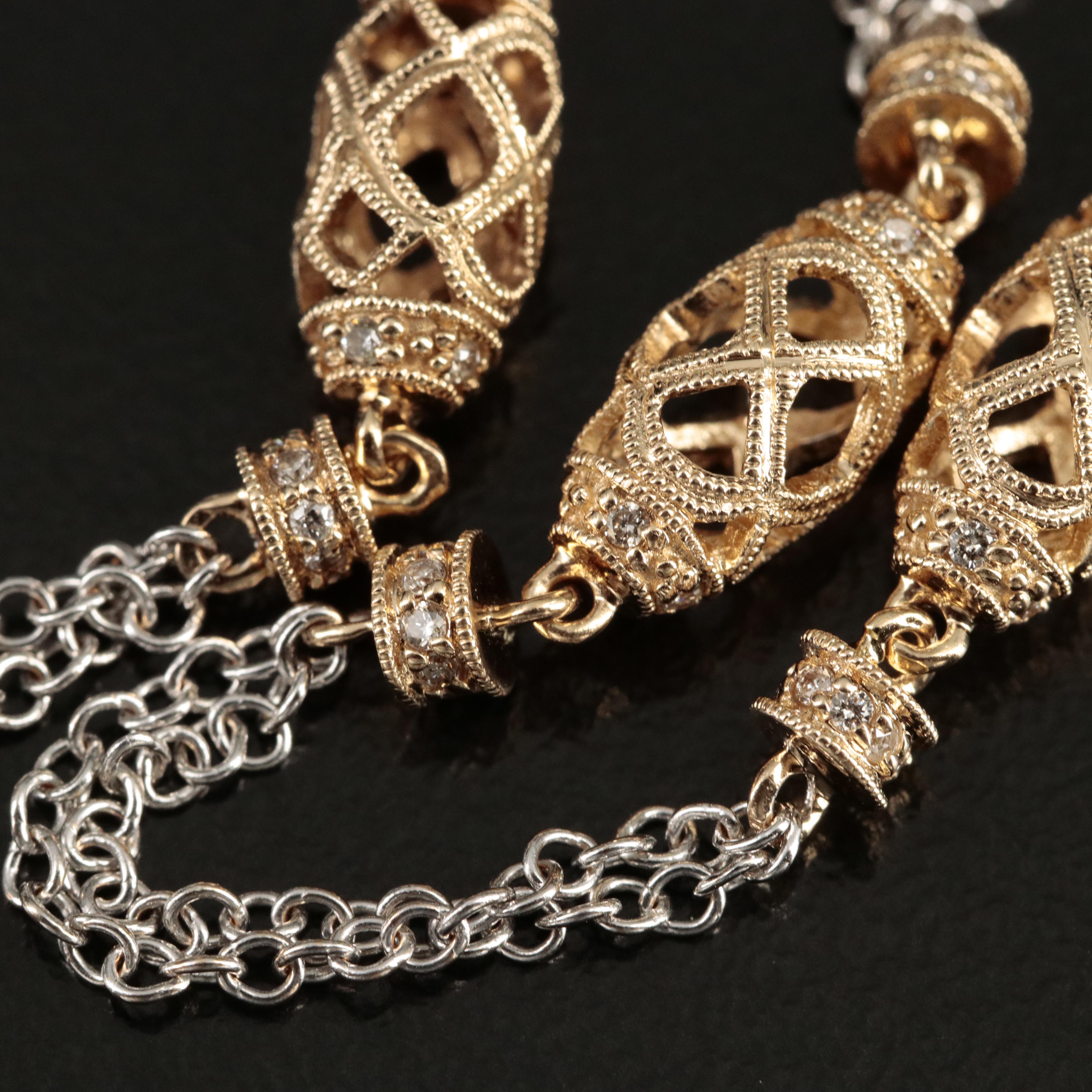 Gabriel & Co. 14K 0.36 CTW Diamond Necklace