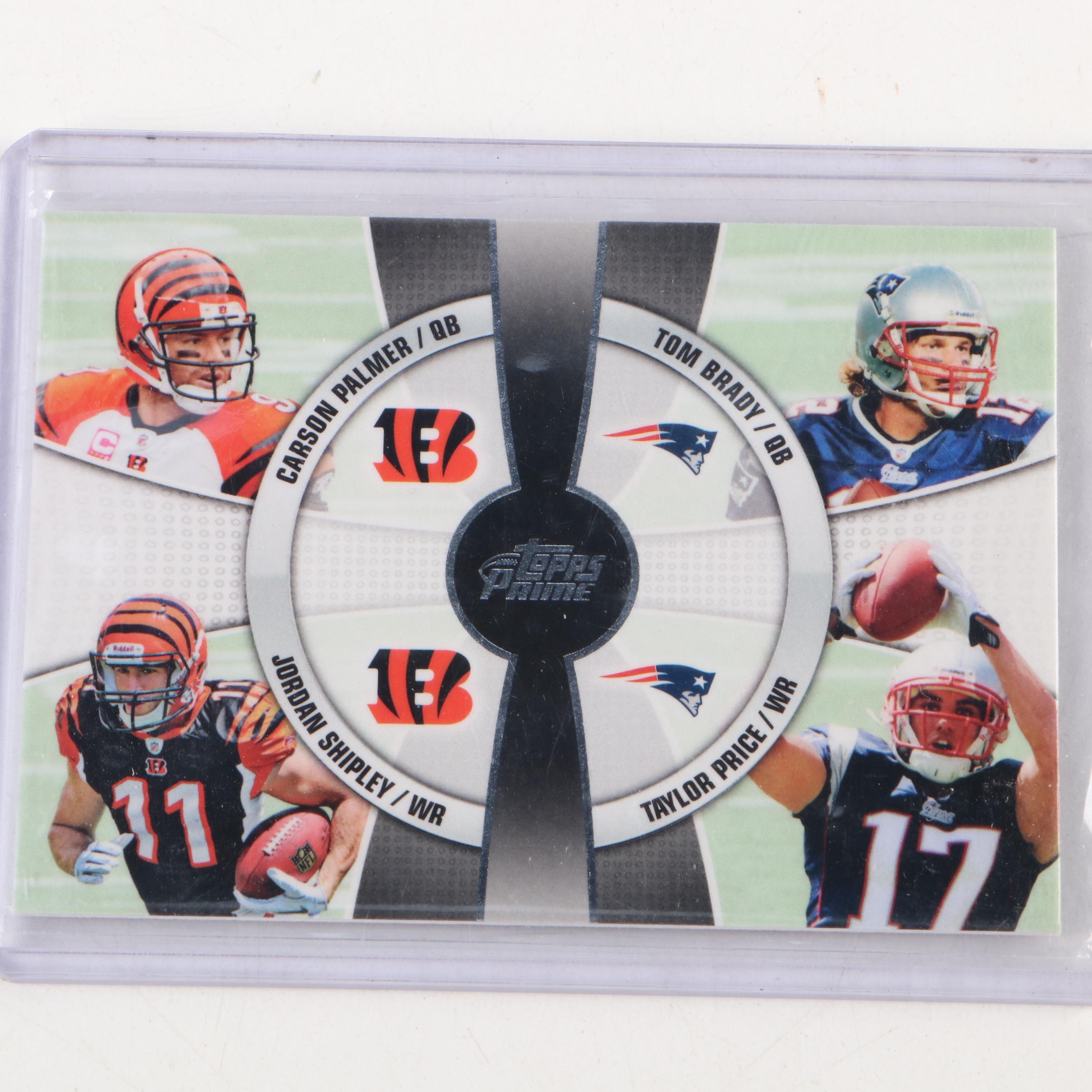 Cincinnati Bengals Football Cards with Joe Burrow and Ja'Marr Chase Rookies