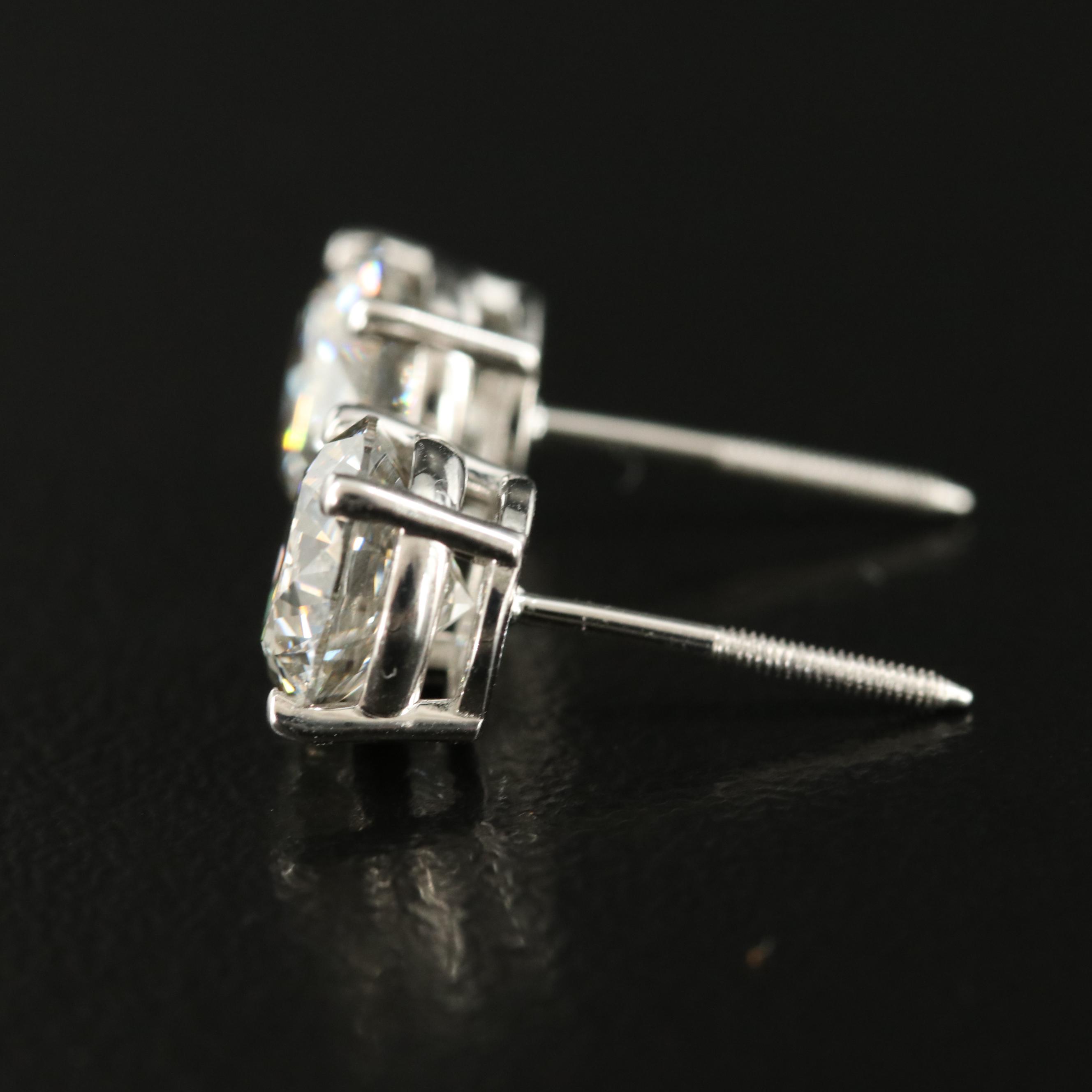 14K 2.01 CTW Lab Grown Diamond Stud Earrings