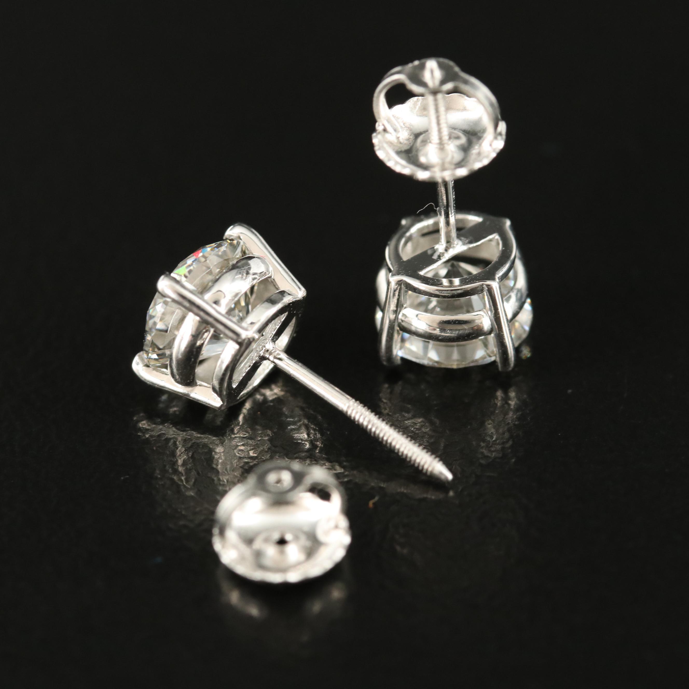 14K 2.01 CTW Lab Grown Diamond Stud Earrings