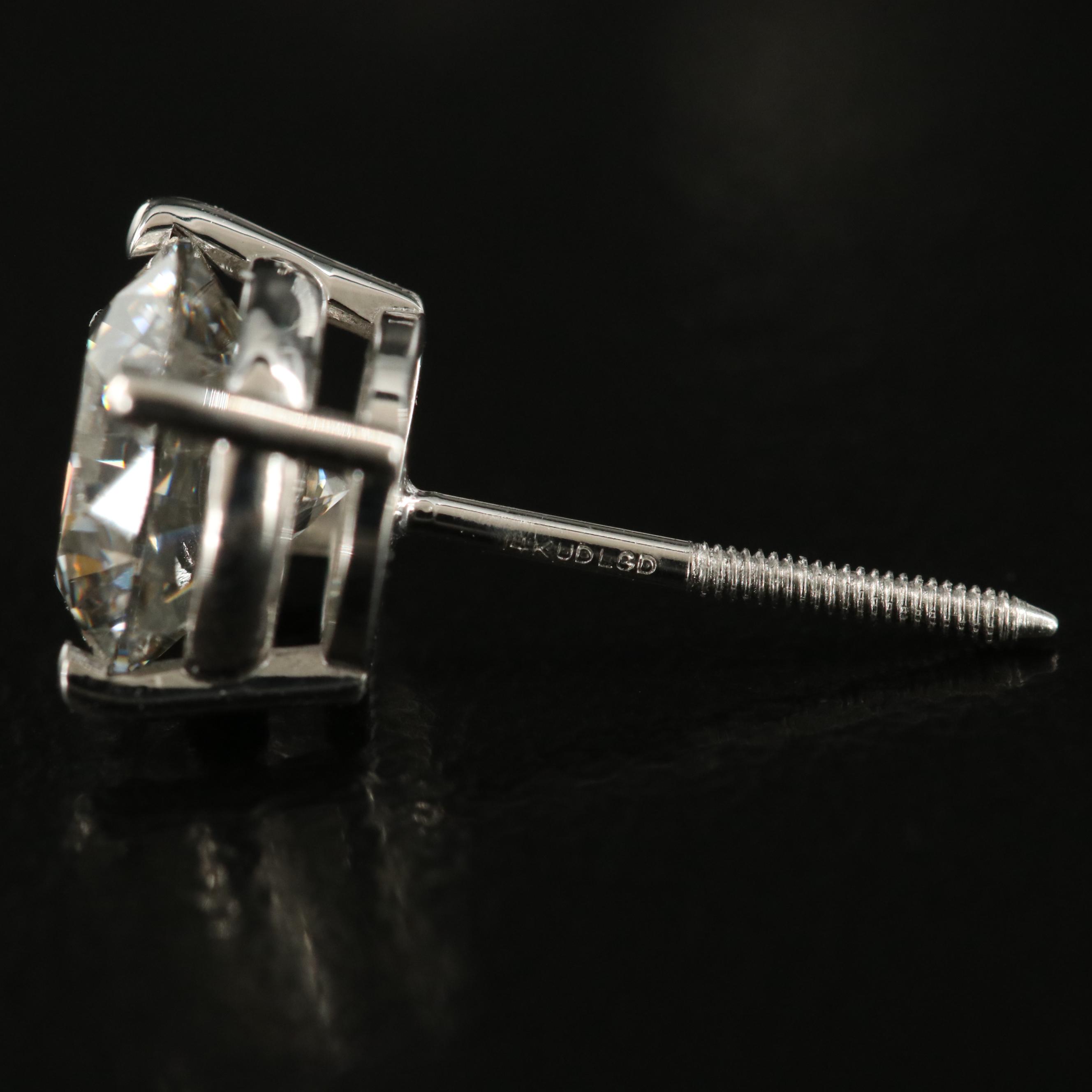 14K 2.01 CTW Lab Grown Diamond Stud Earrings