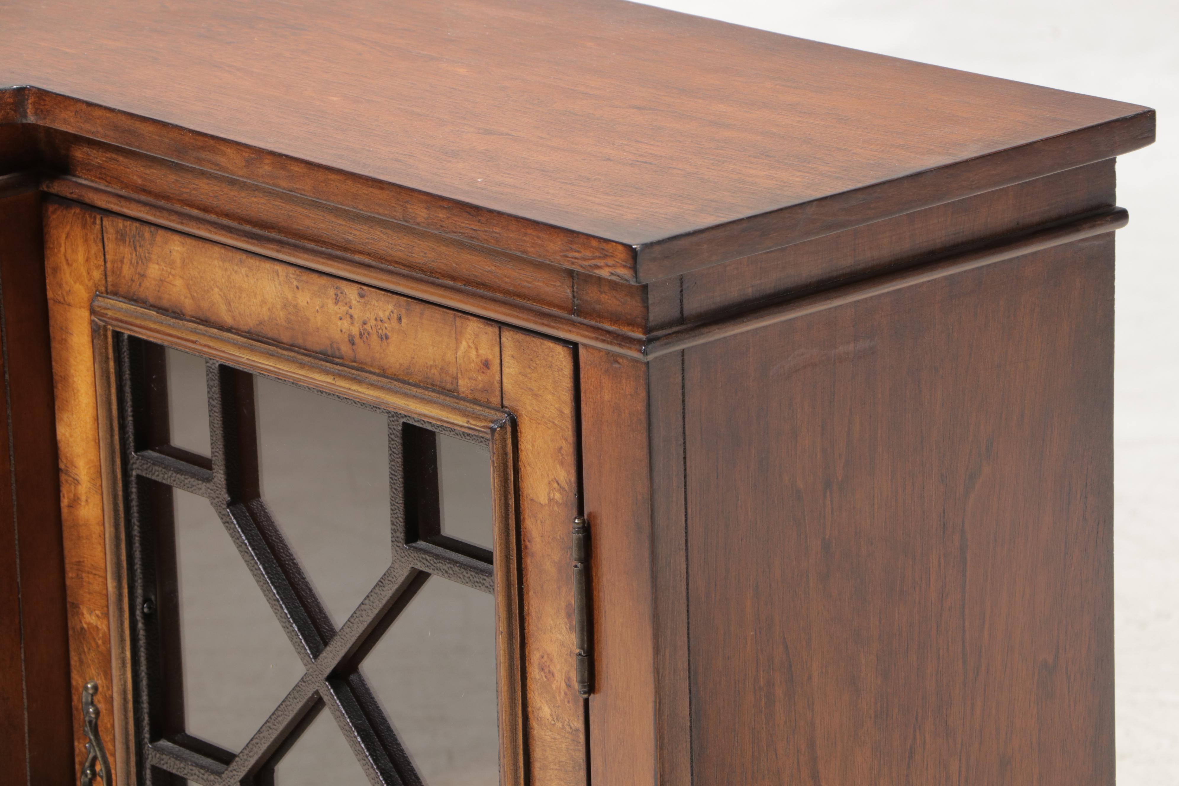 Coast to Coast Imports Four-Door Breakfront Media Console