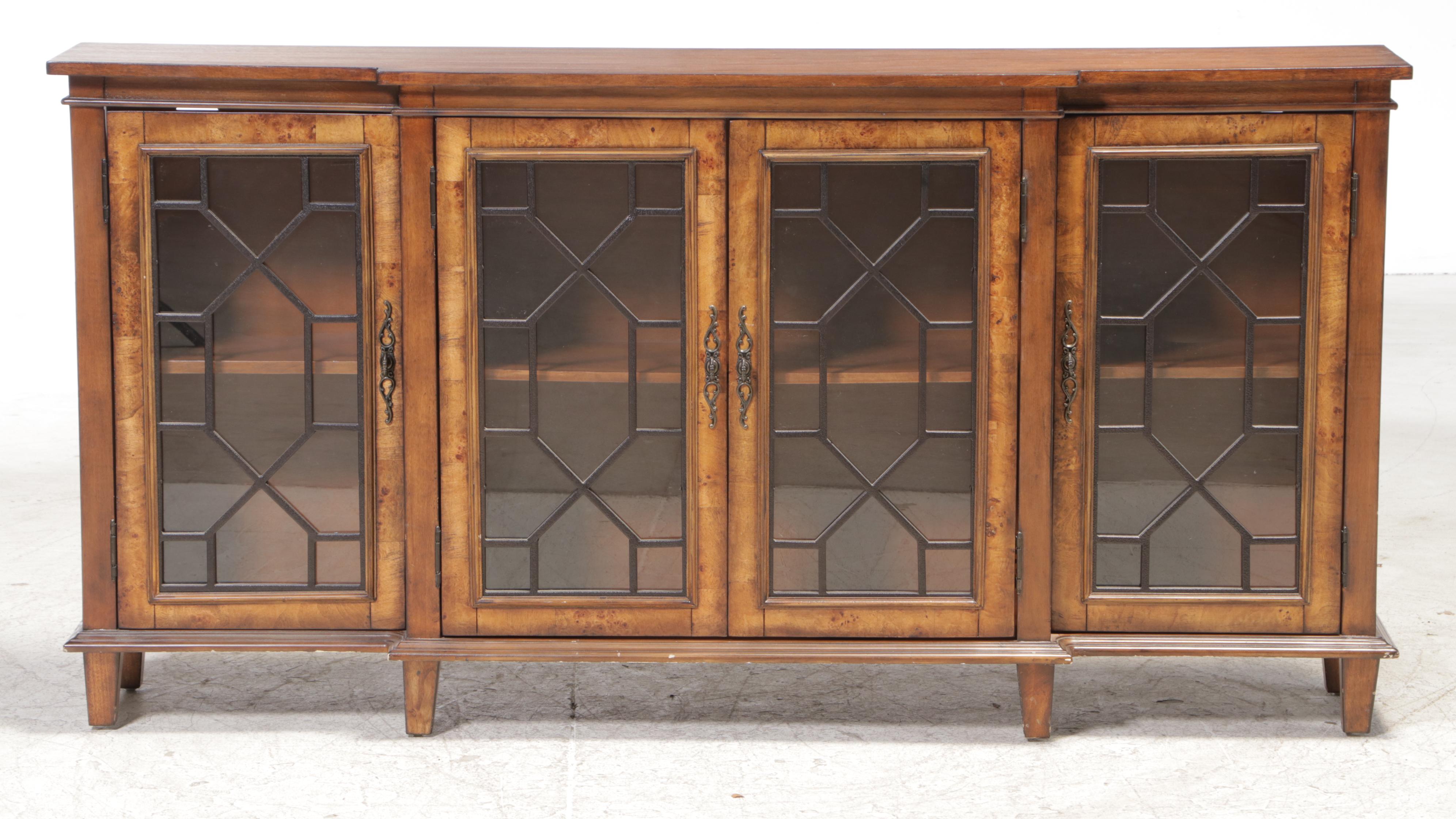 Coast to Coast Imports Four-Door Breakfront Media Console