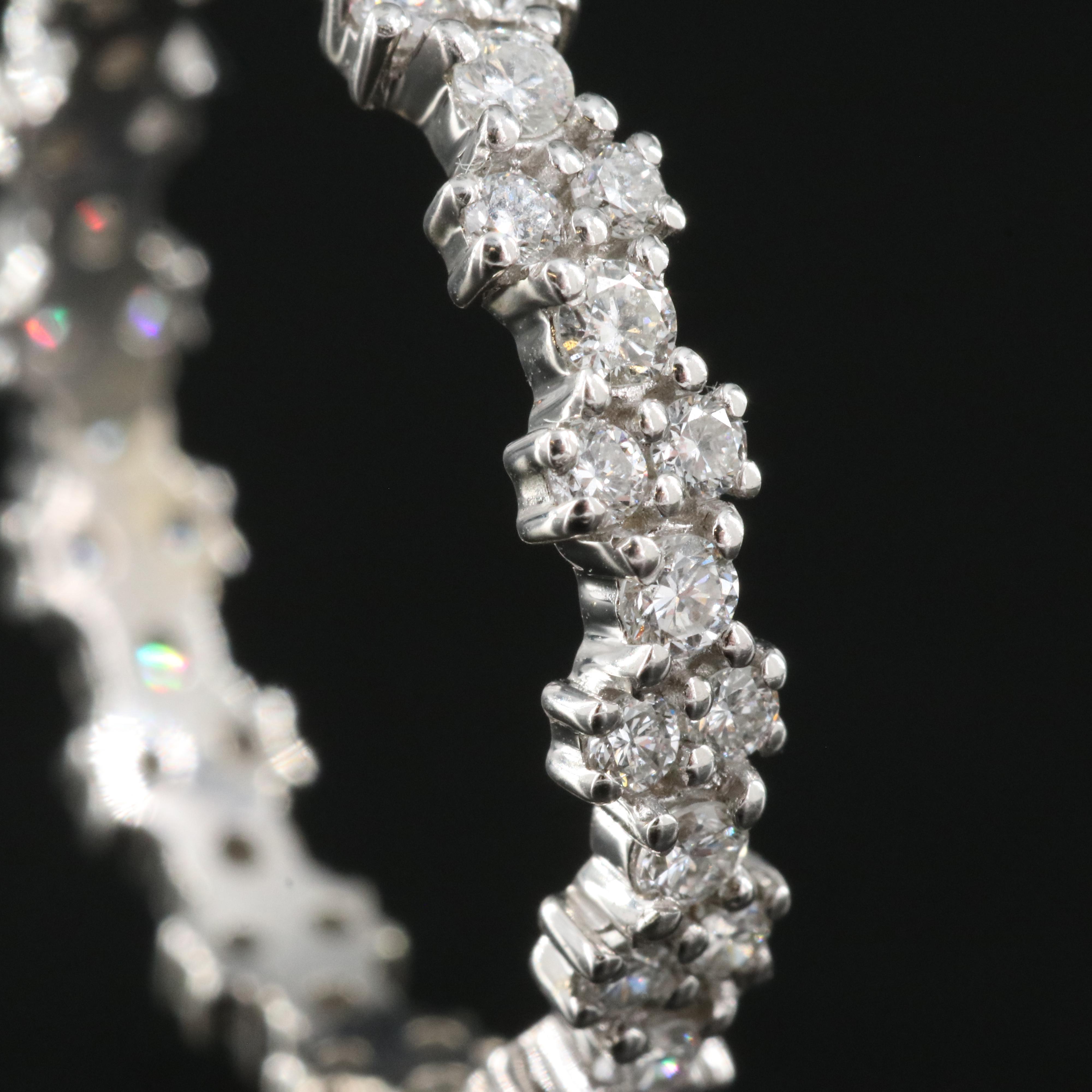 10K 0.54 CTW Lab Grown Diamond Eternity Band