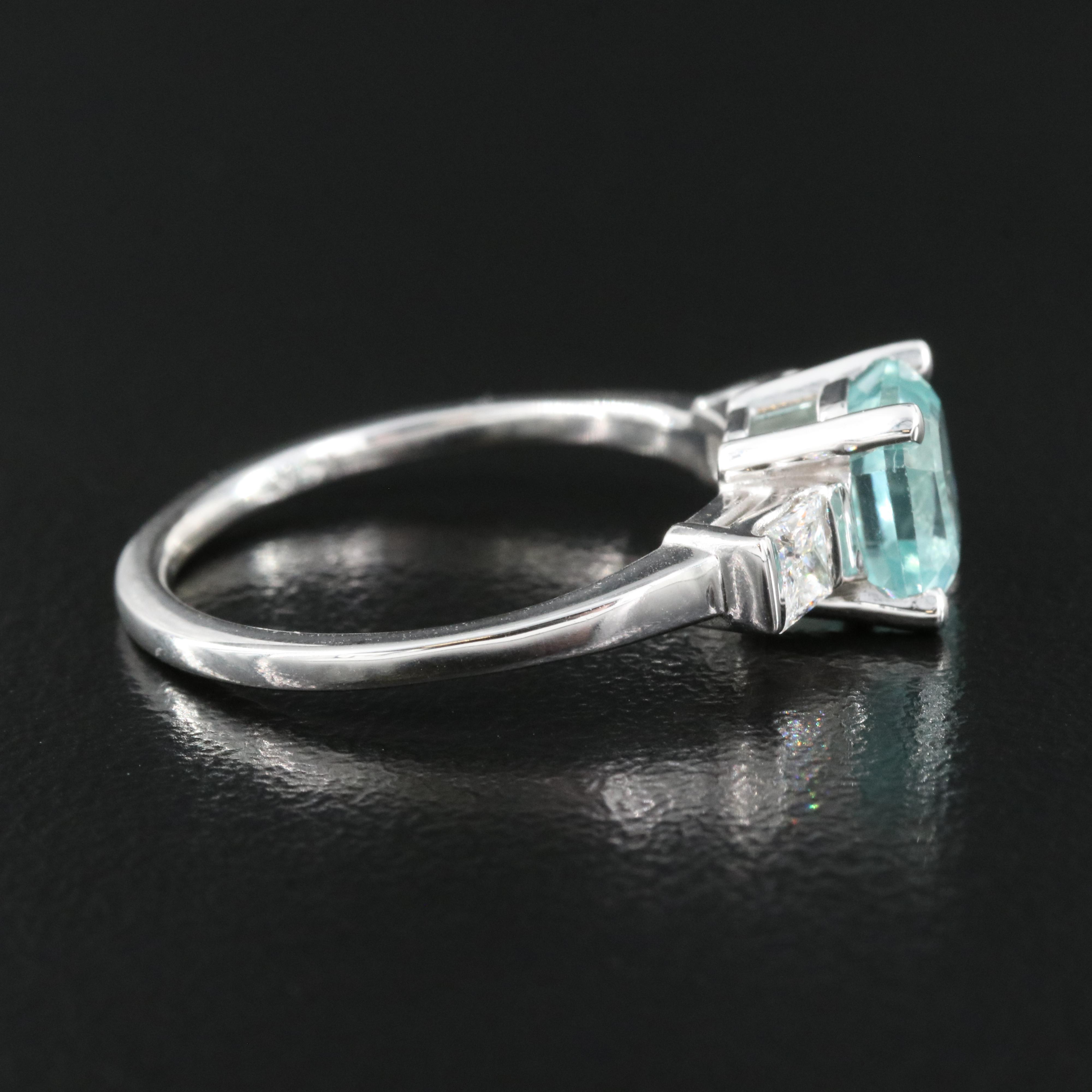 14K Tourmaline and Diamond Ring