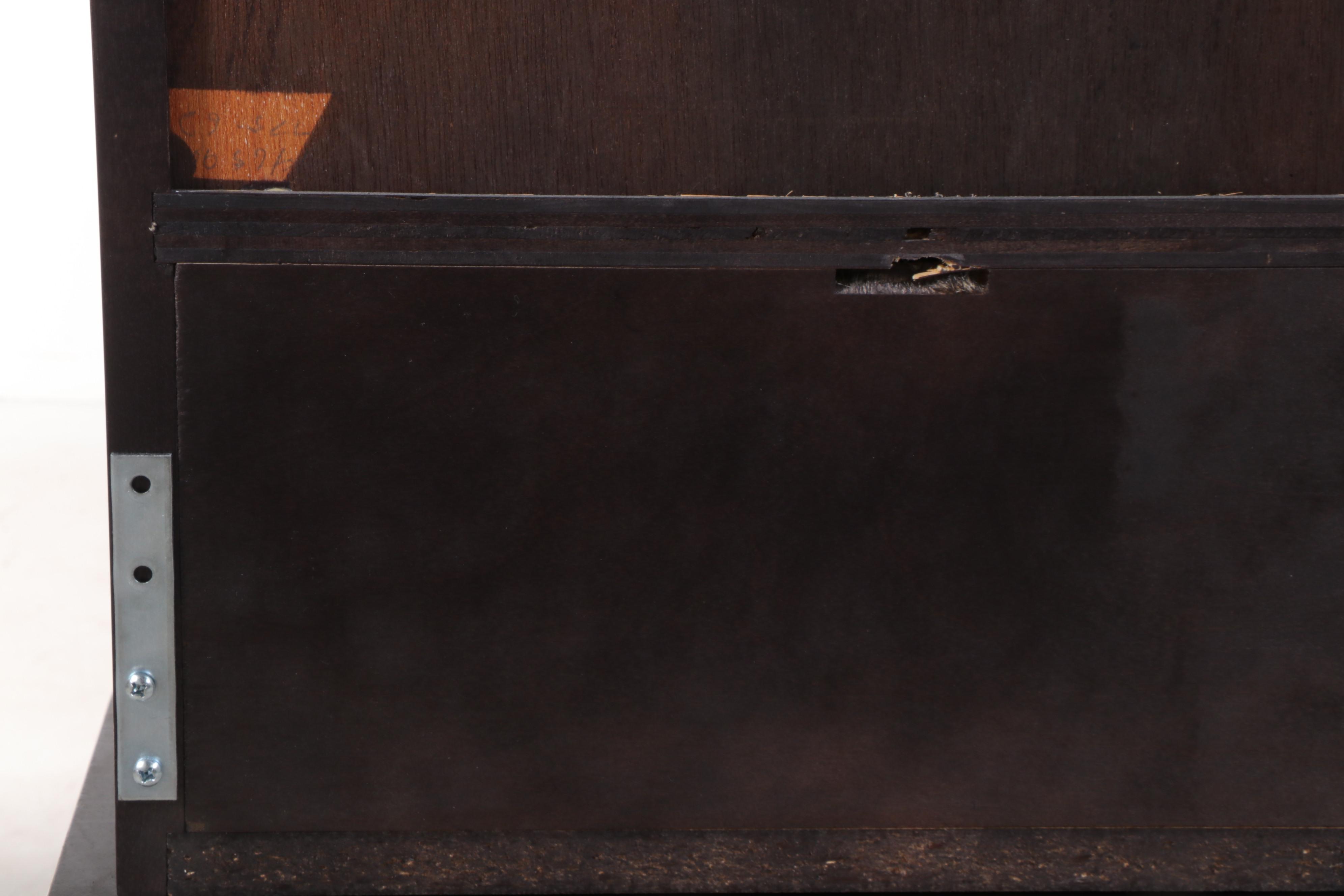 Dinec Furniture Ebonized China Cabinet