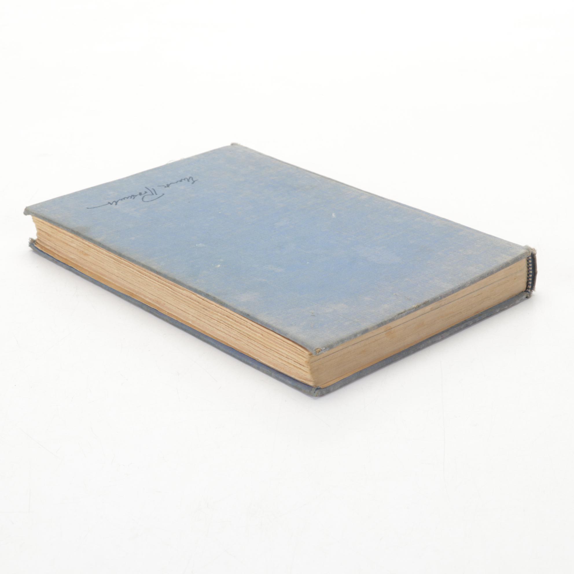 First Edition "On My Own" by Eleanor Roosevelt, 1958