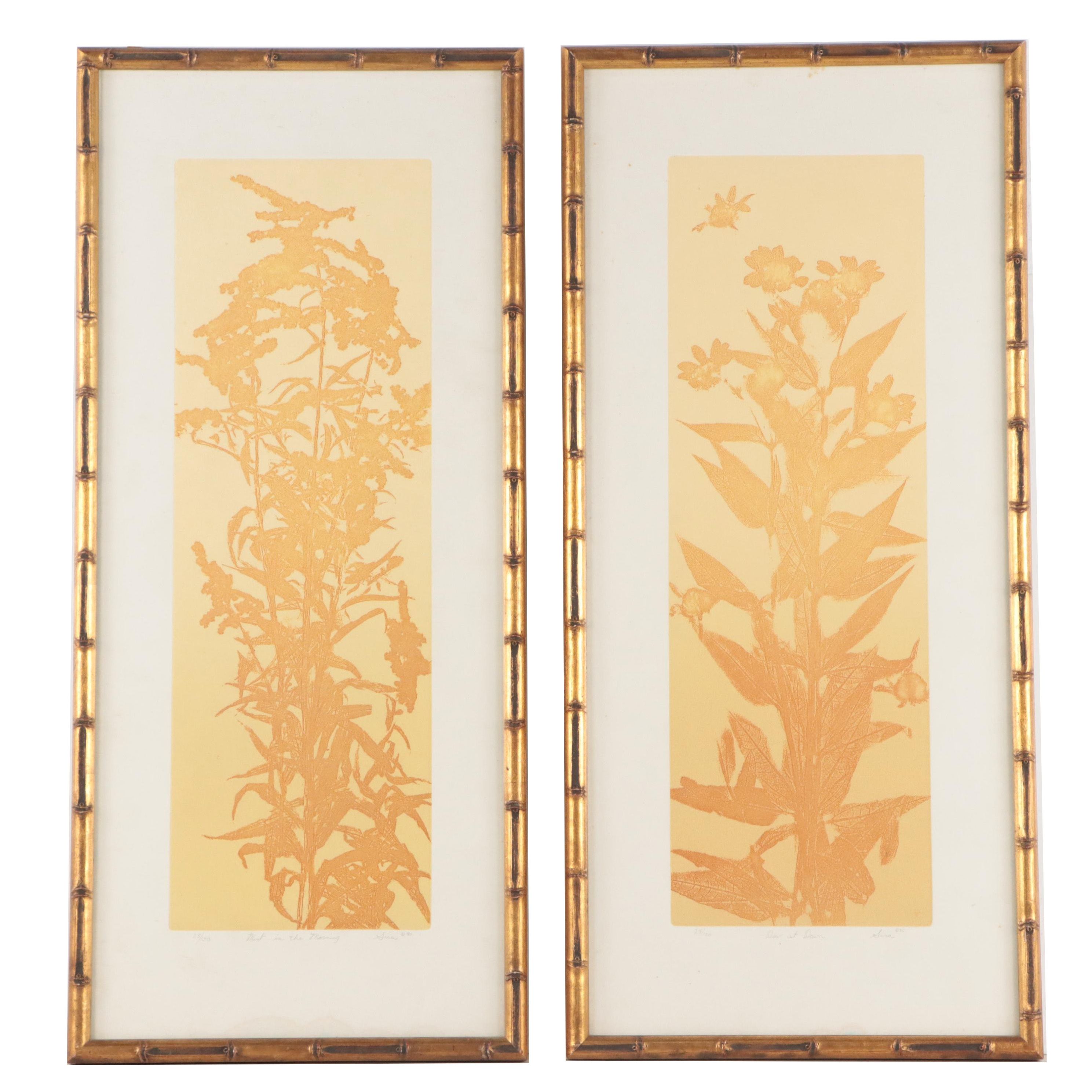 Soft Ground Etchings Including "Mist In The Morning," 1980