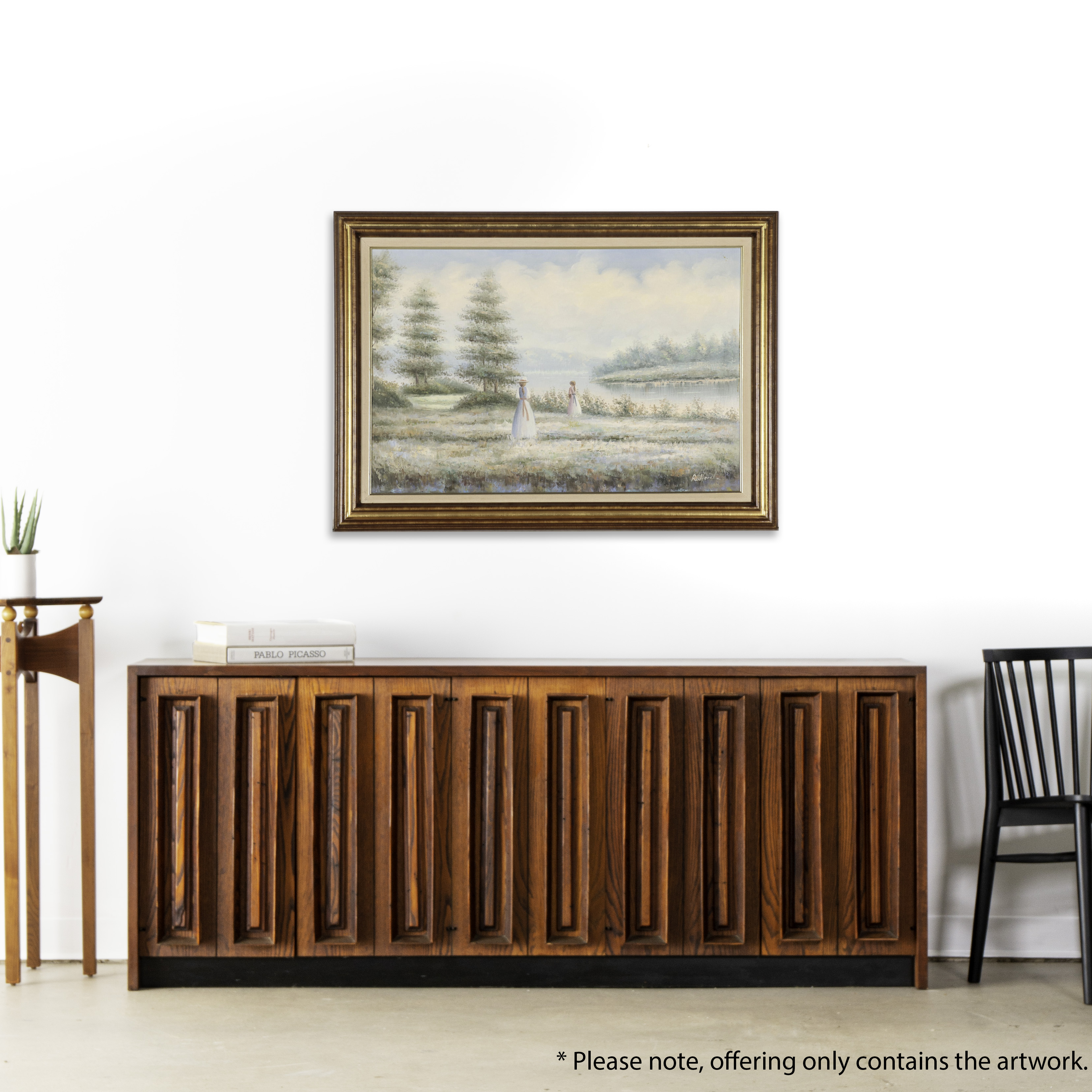 Landscape Oil Painting, Mid to Late 20th Century