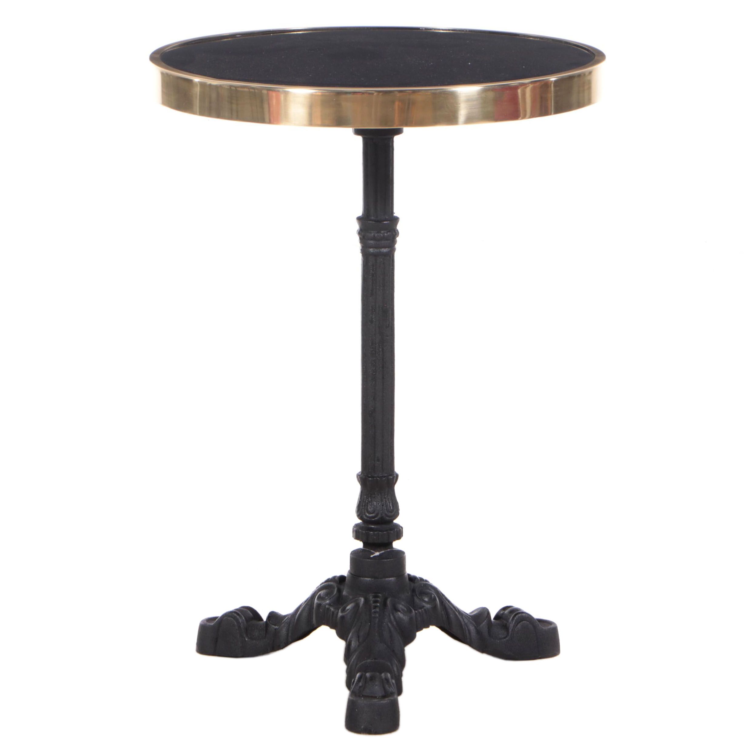 Blue Ocean Traders Relais Pedestal Bistro Table
