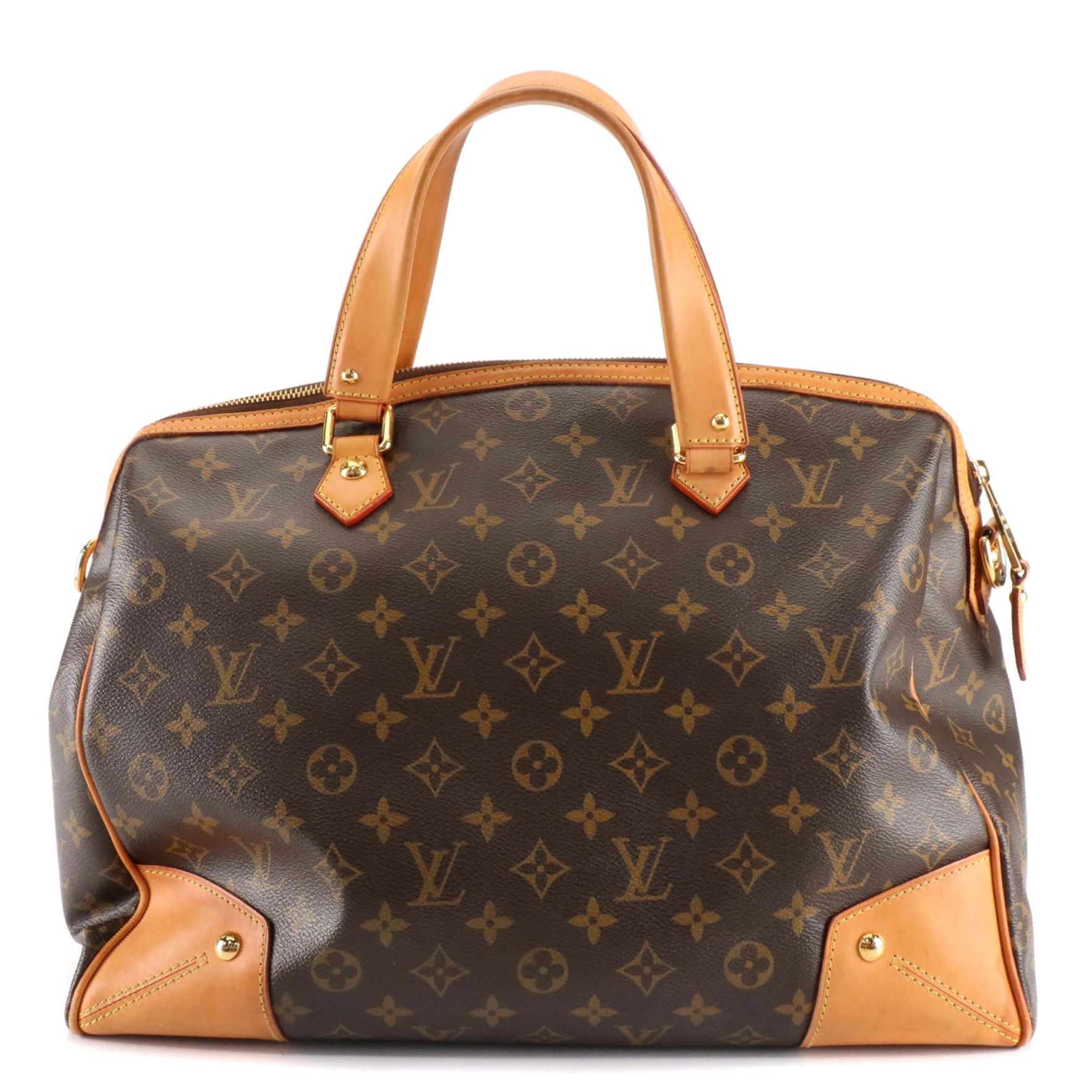 Louis Vuitton Retiro Handbag in Monogram Canvas with Detachable Shoulder Strap