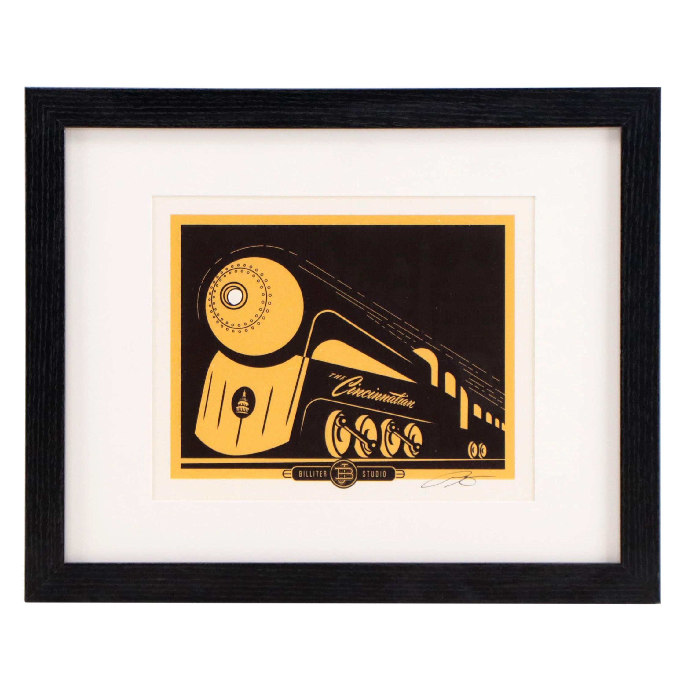 James Billiter Serigraph "The Cincinnatian," 21st Century