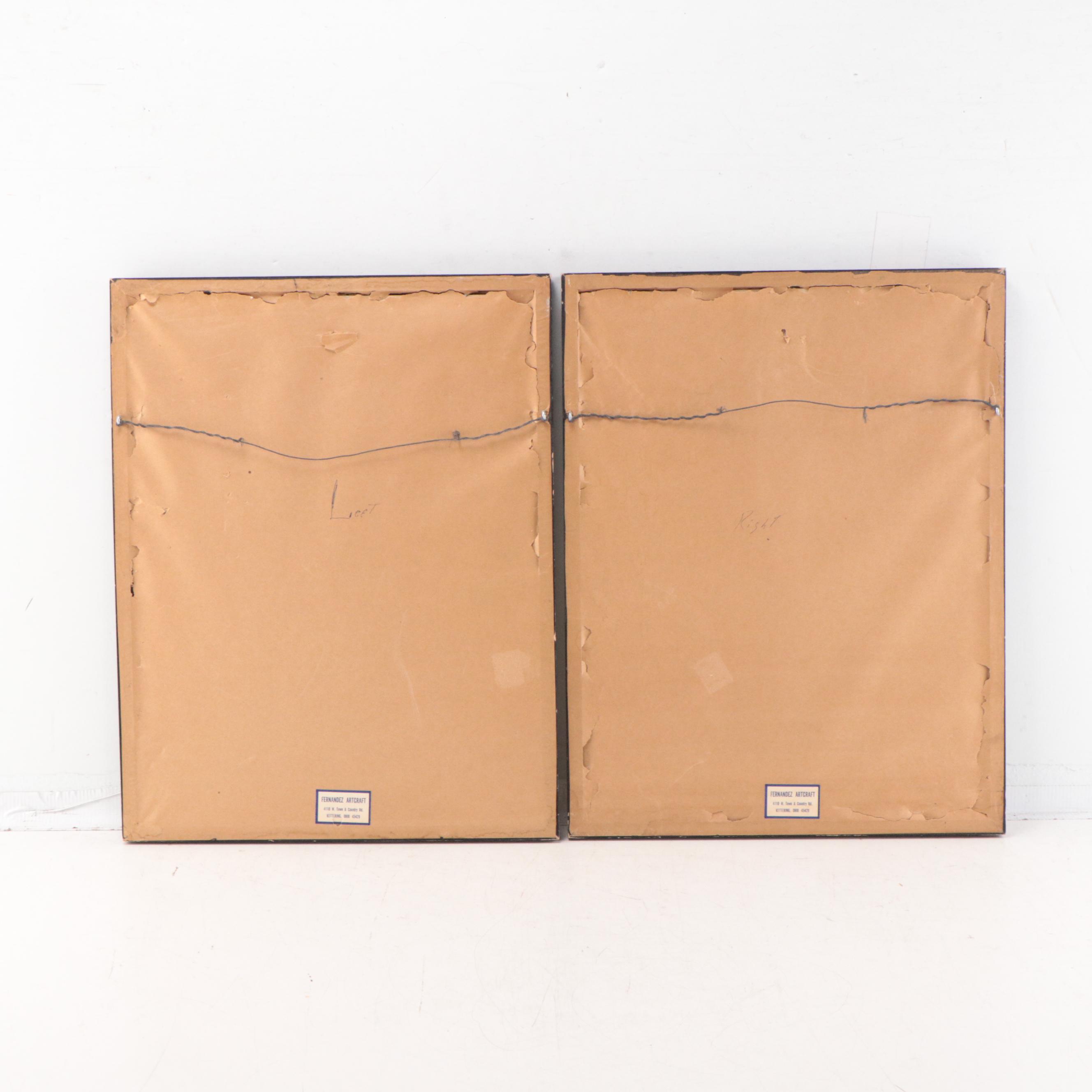 Vichitr Gouache Paintings of Thai Dancing Figures