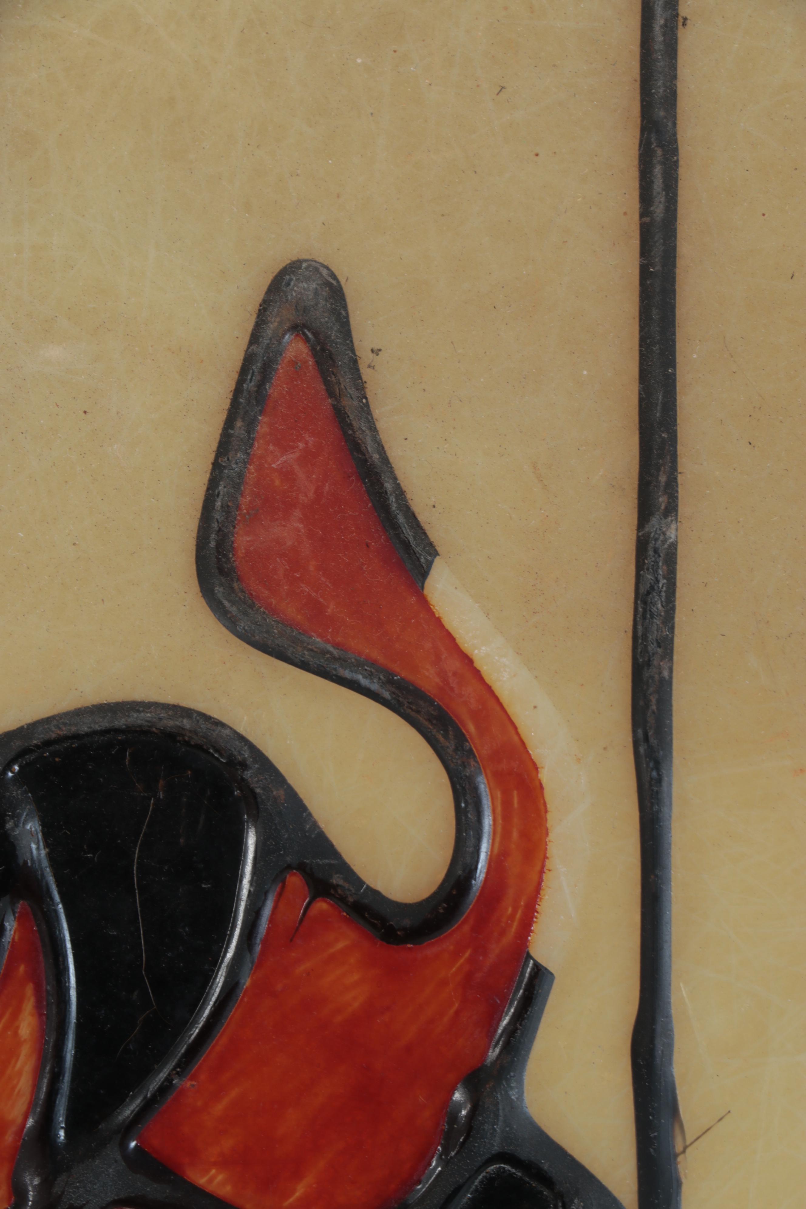 Del Val Lion and Tiger Circus Train Fiberglass Pendant Light, Mid-20th Century