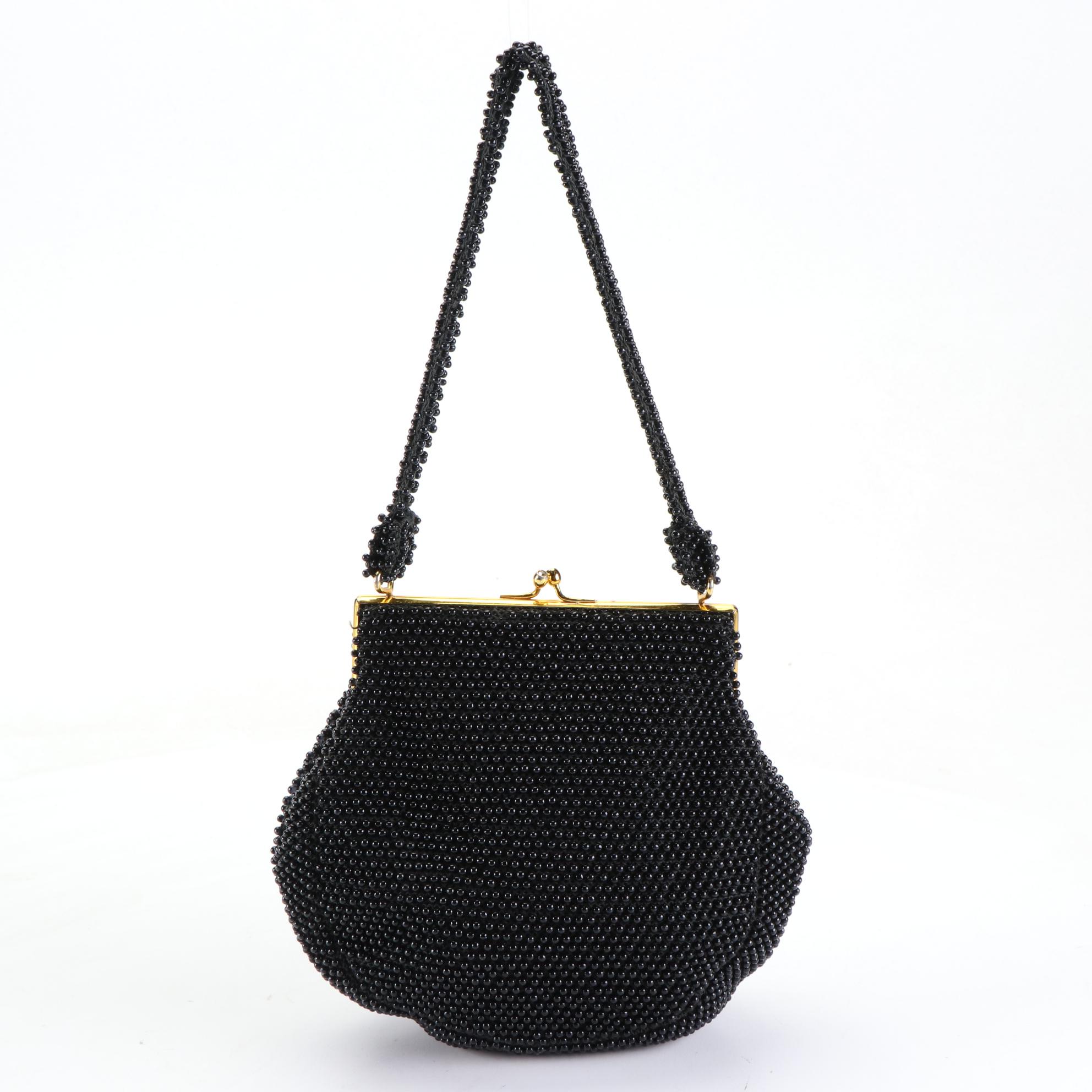 Lumured Cordé-Bead Handbag, Dorothy Dale Velvet Evening Bag, and More