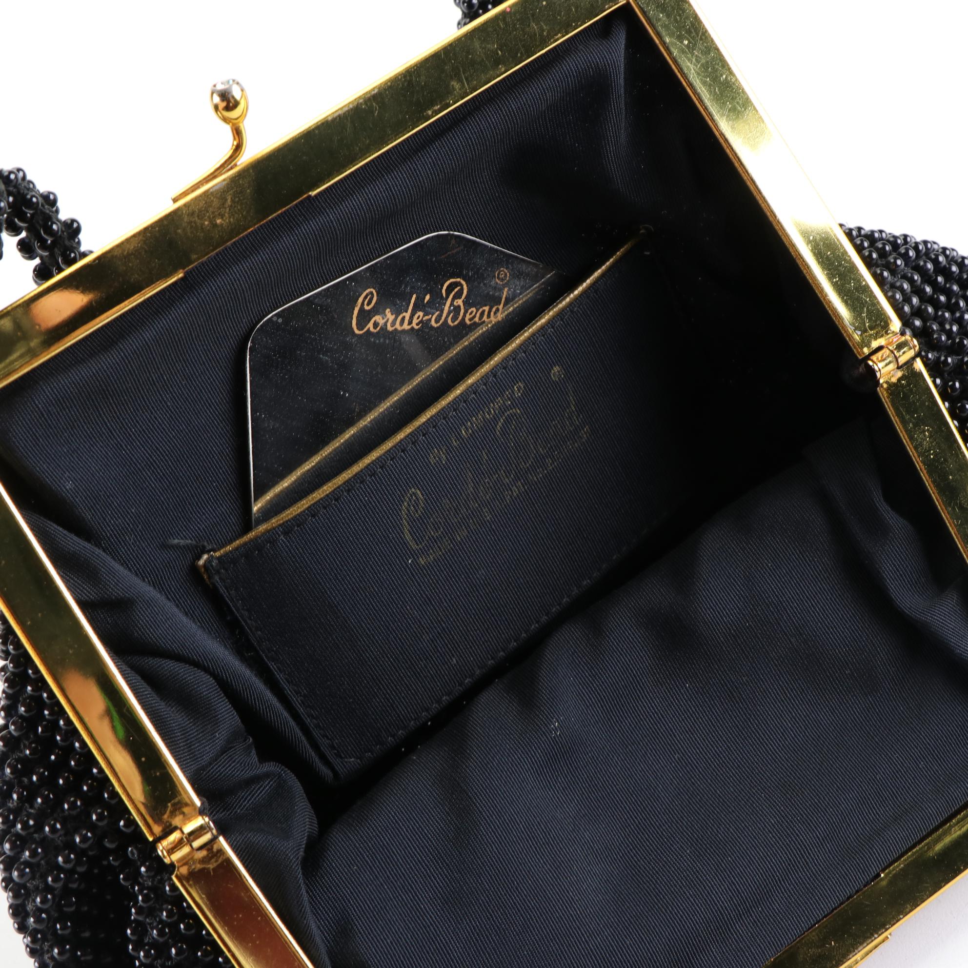 Lumured Cordé-Bead Handbag, Dorothy Dale Velvet Evening Bag, and More