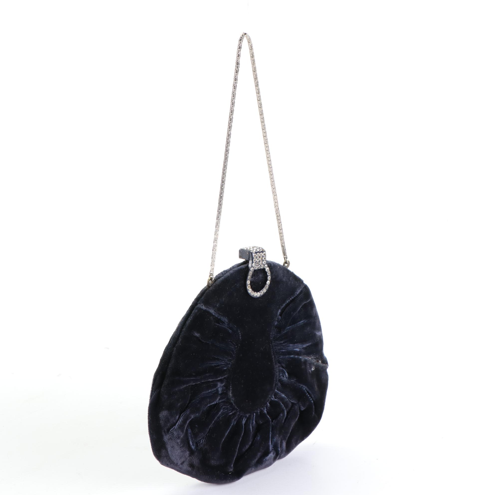 Lumured Cordé-Bead Handbag, Dorothy Dale Velvet Evening Bag, and More