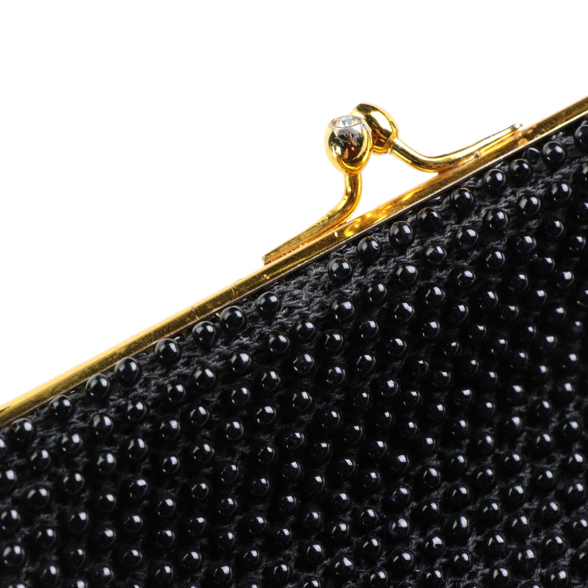 Lumured Cordé-Bead Handbag, Dorothy Dale Velvet Evening Bag, and More