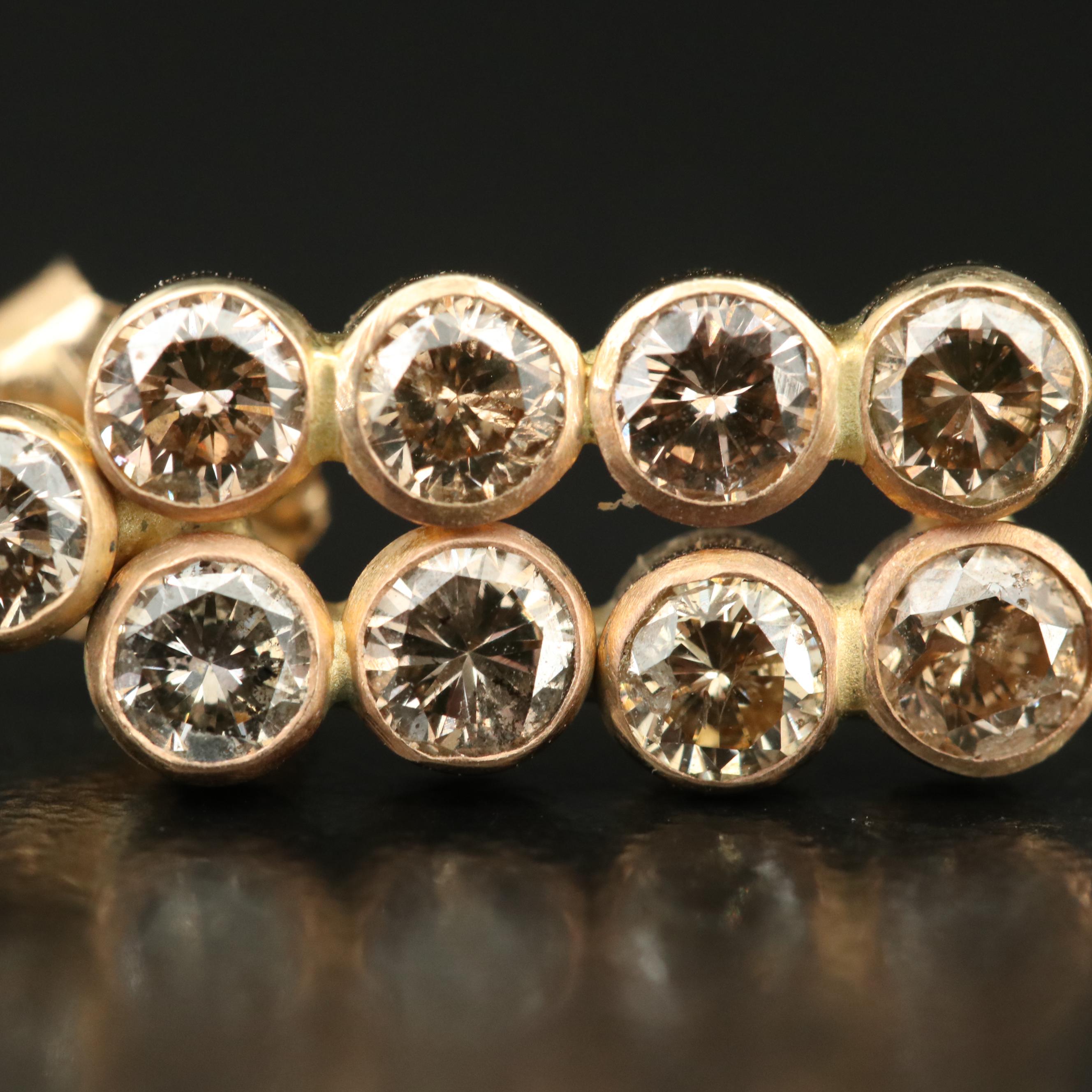 14K 2.16 CTW Diamond Earrings