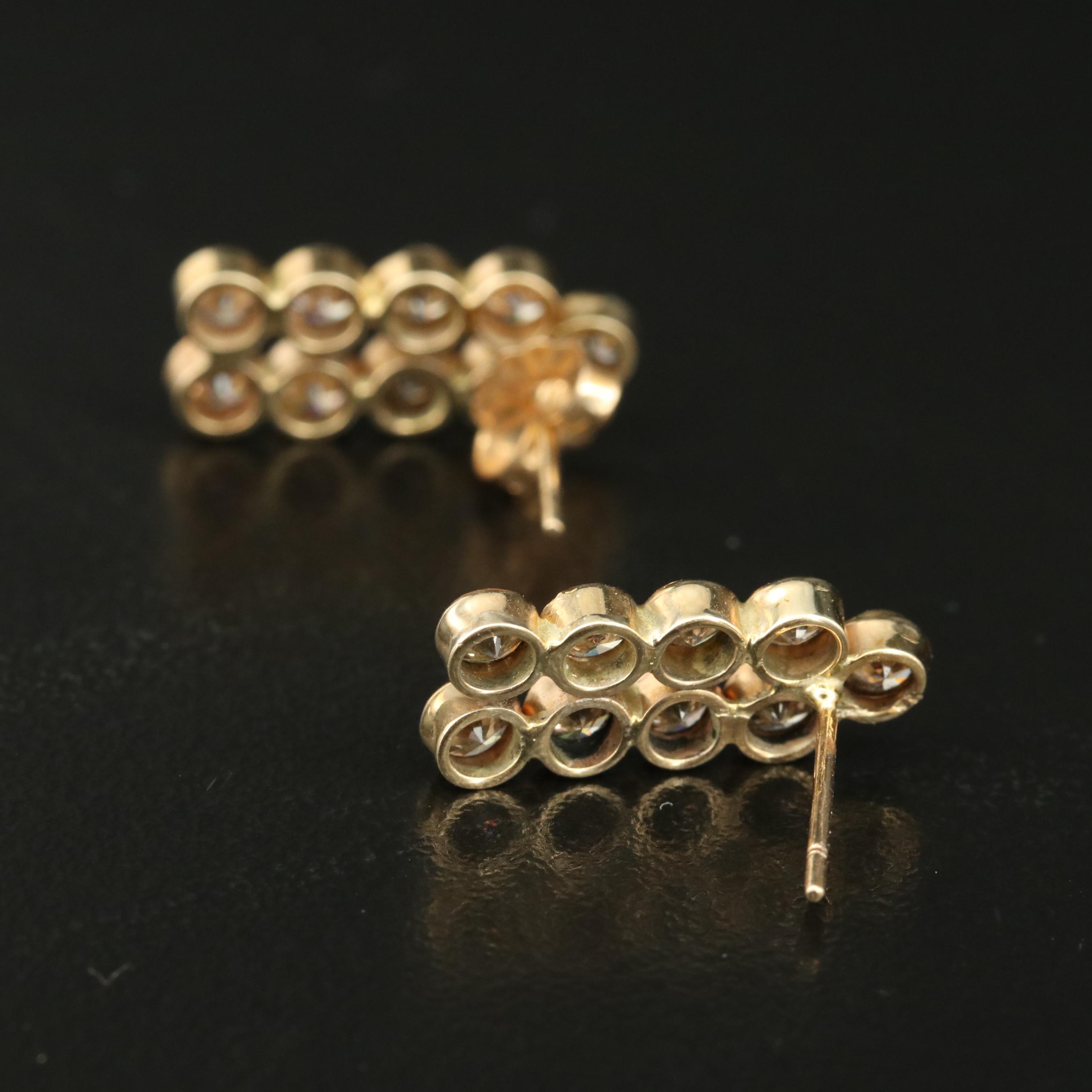 14K 2.16 CTW Diamond Earrings