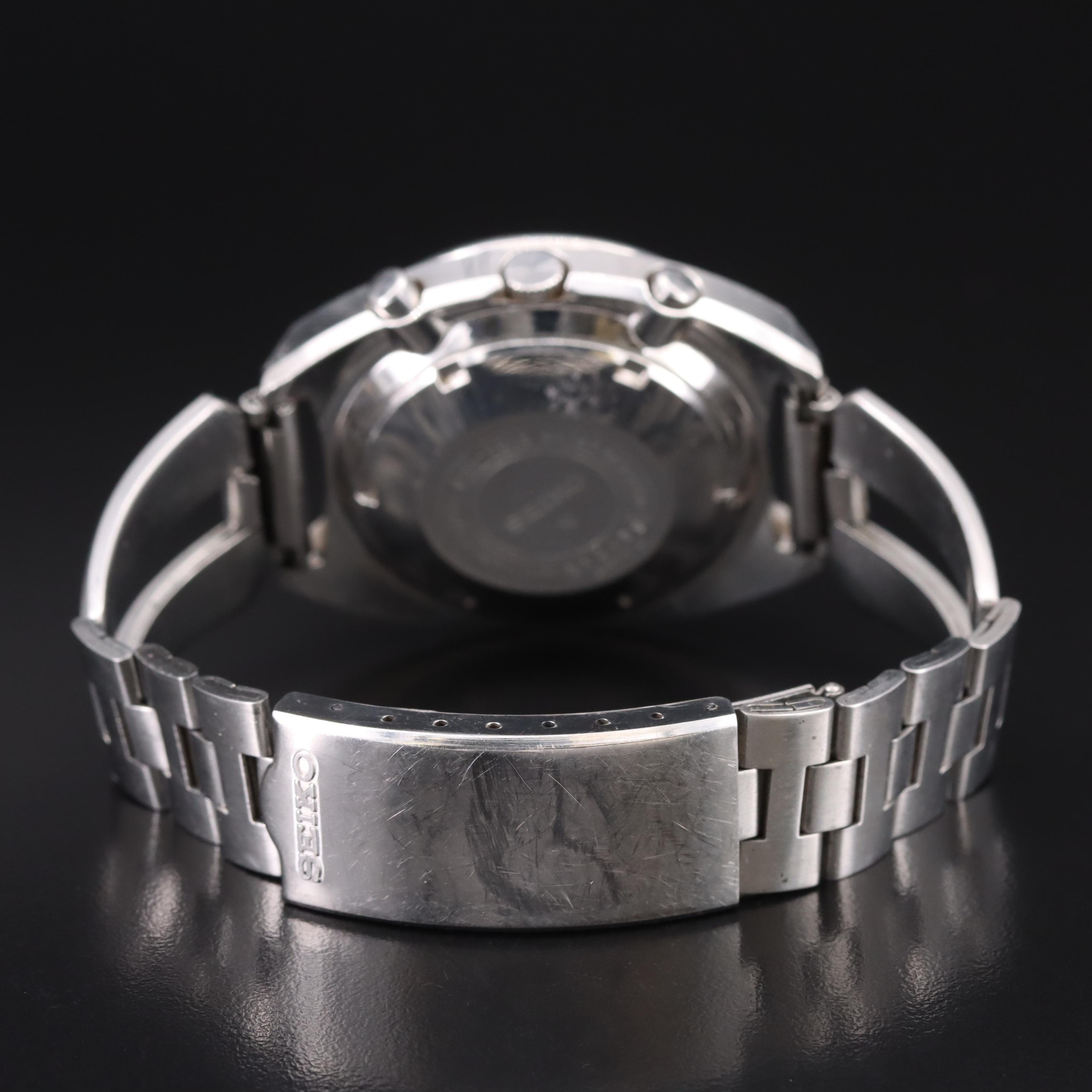 Vintage Seiko "Pogue" Automatic Chronograph Watch