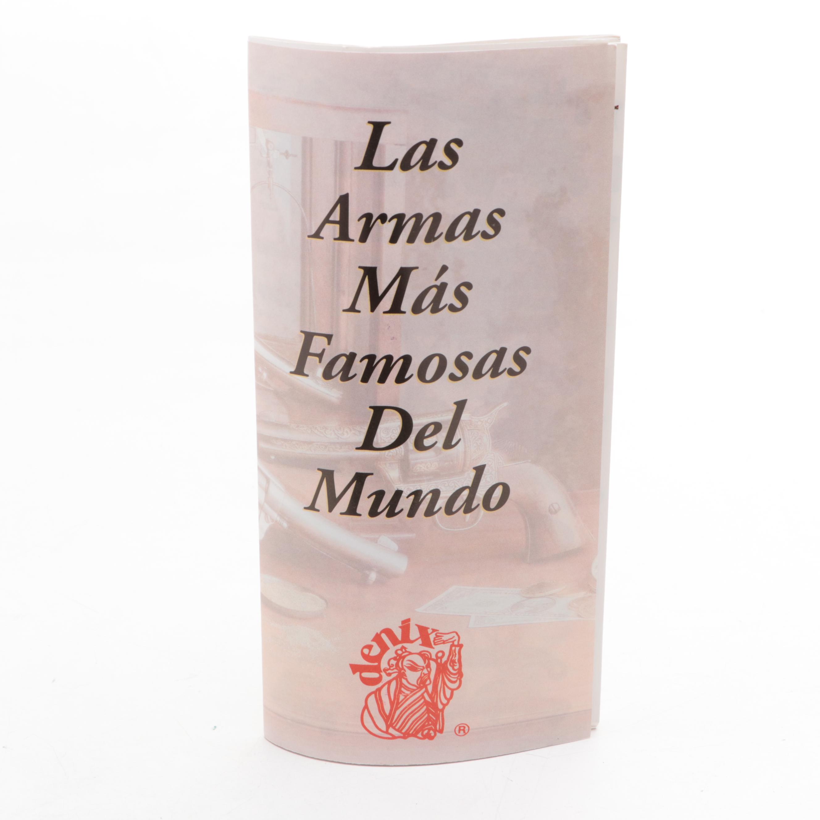 Denix Decorative Replica 1680 Italian Triple Barrel Pistol and Dagger