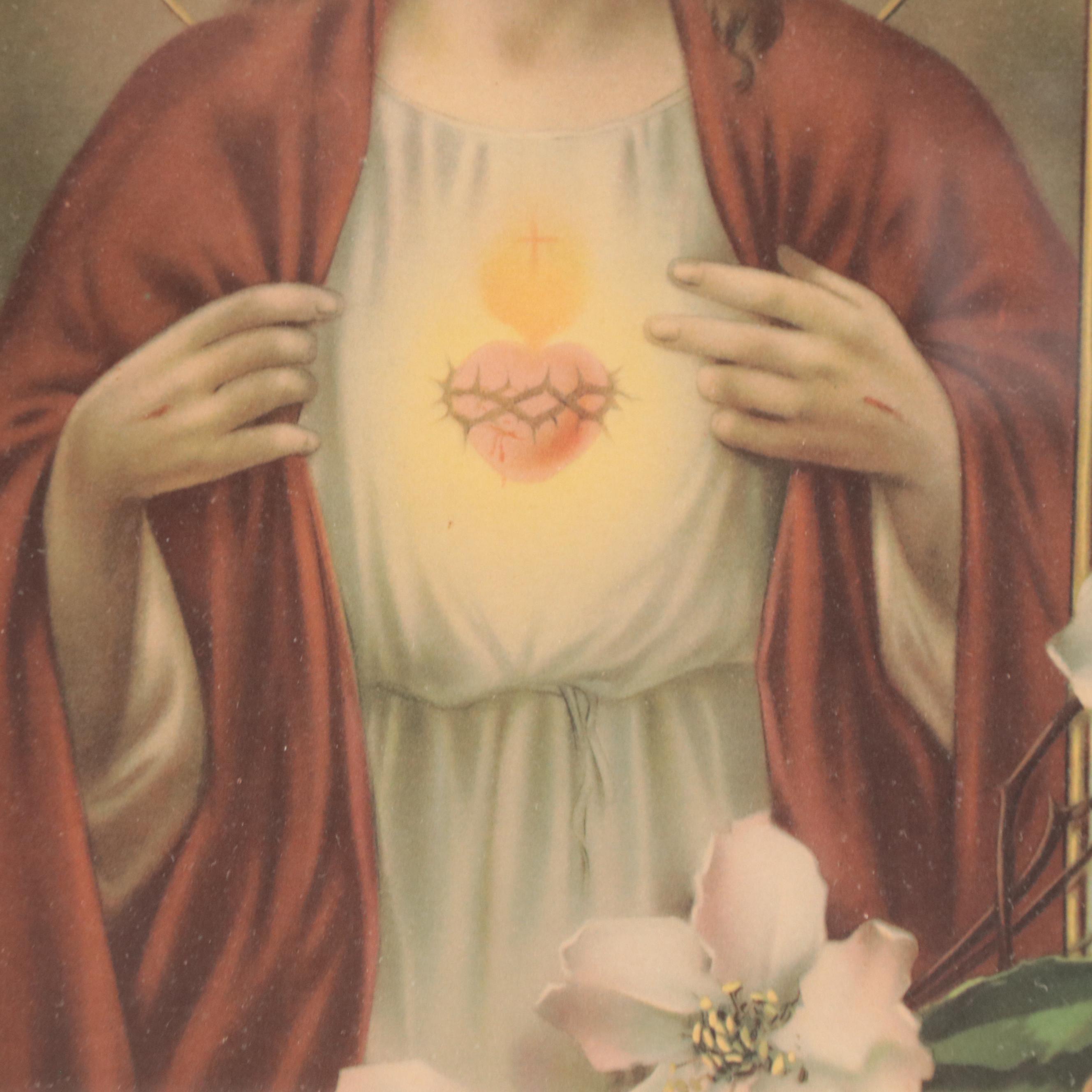 Offset Lithographs of Jesus