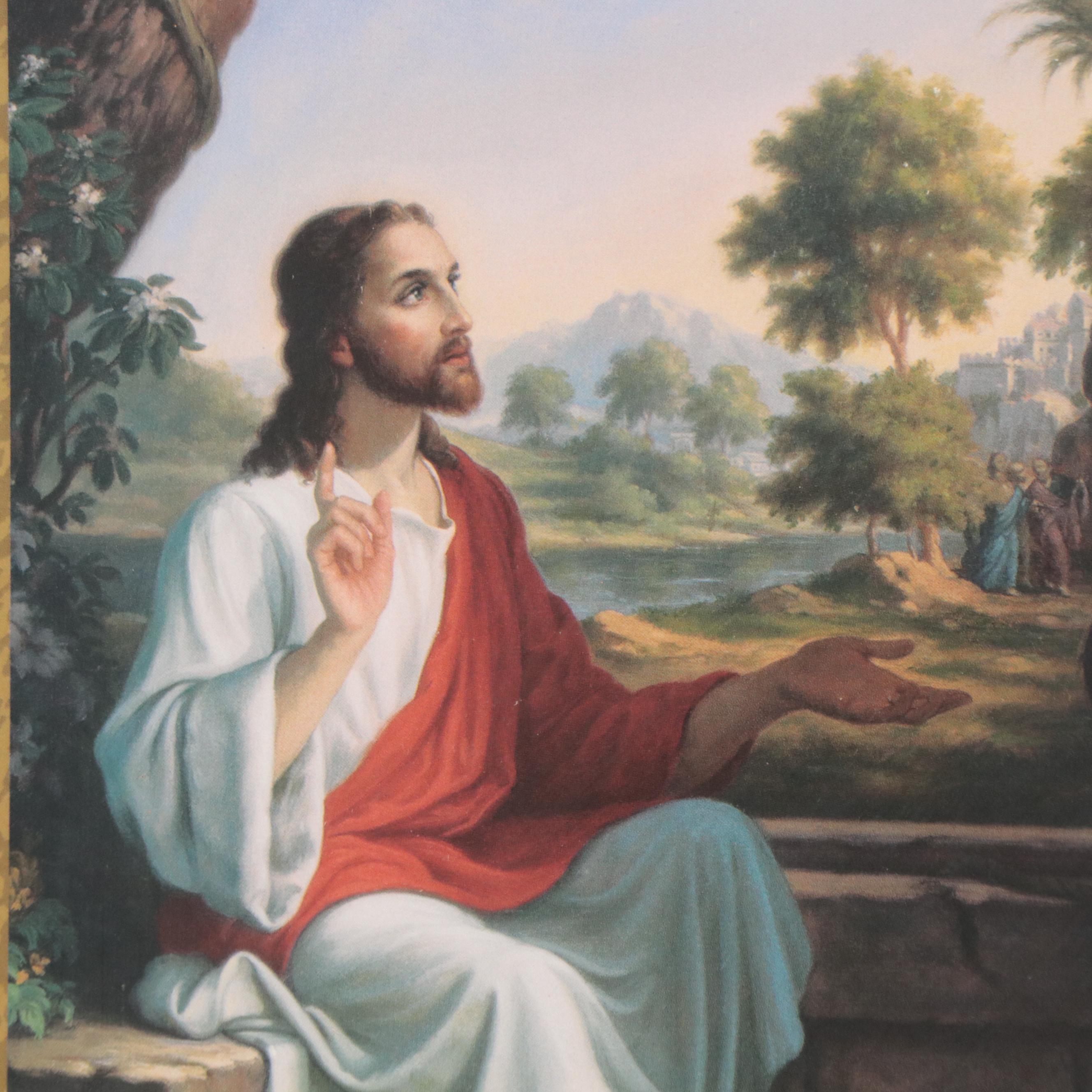 Offset Lithographs of Jesus