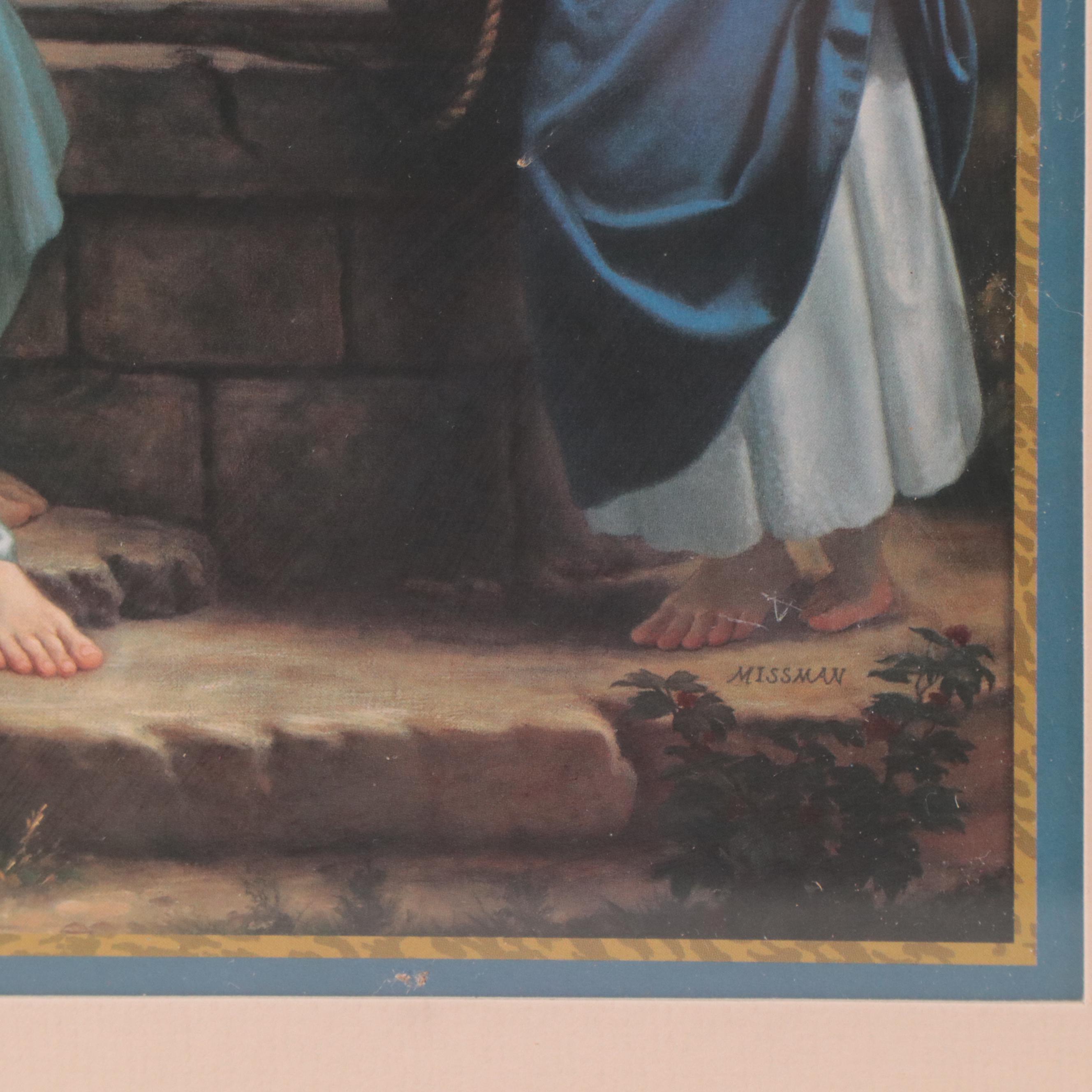 Offset Lithographs of Jesus