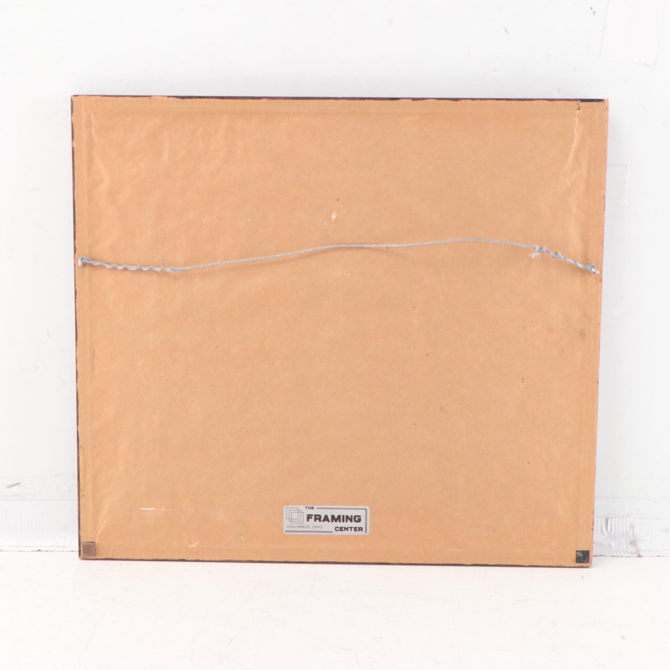 Watercolor Painting of House, 1983